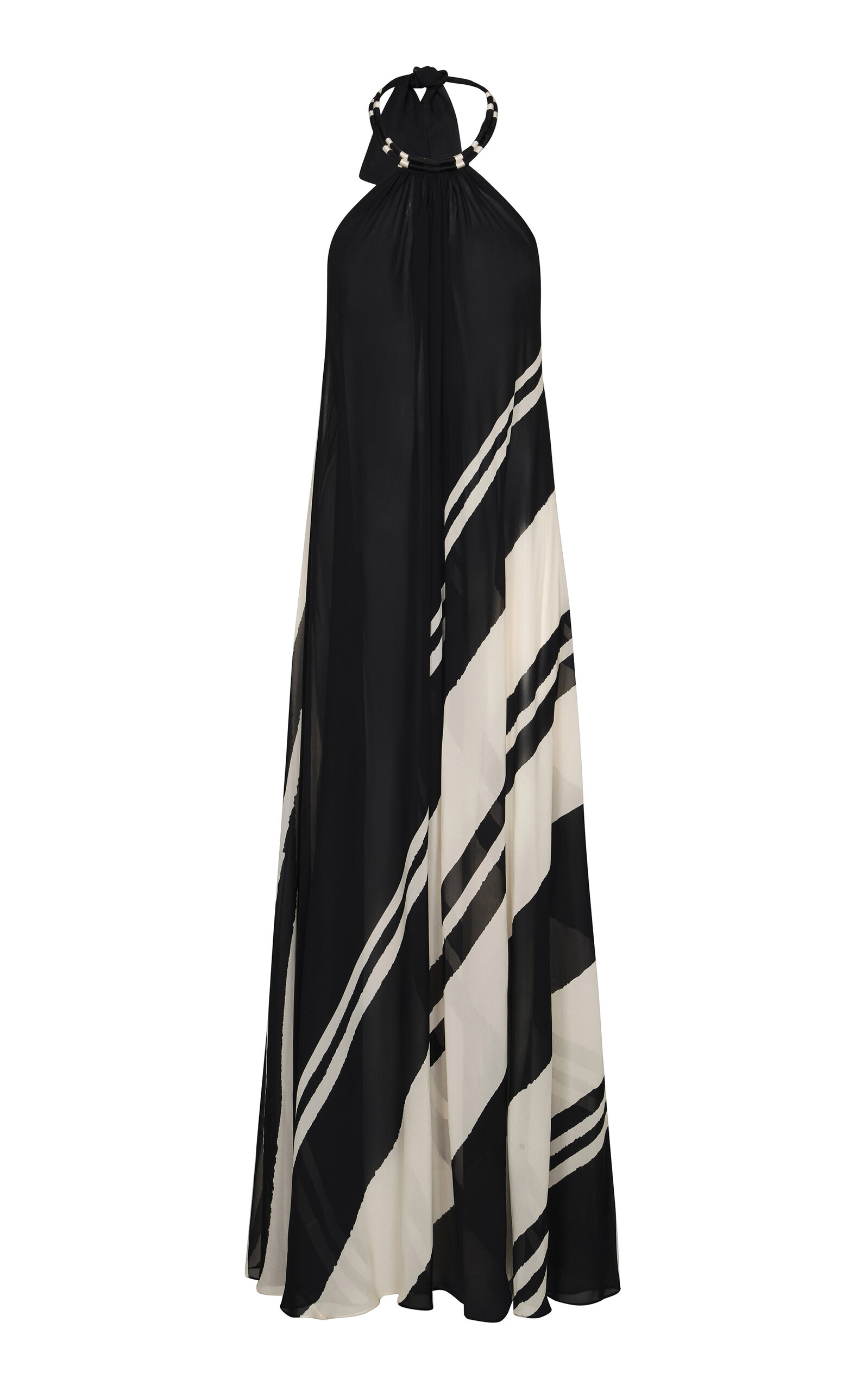 Johanna Ortiz Tactile Winds Maxi Dress In Multi