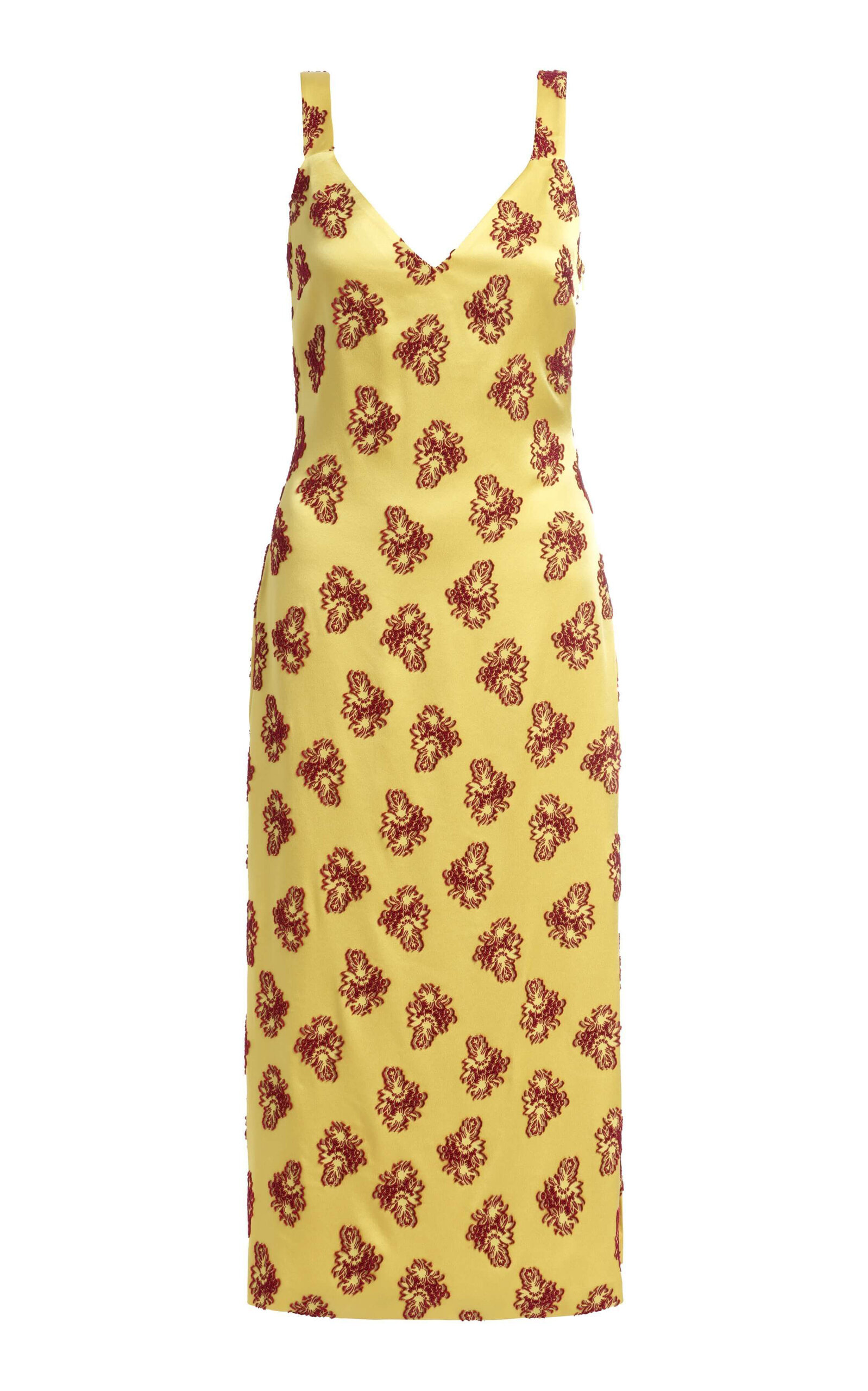 Markarian Dancing Queen Citrine Midi Dress - Moda Operandi