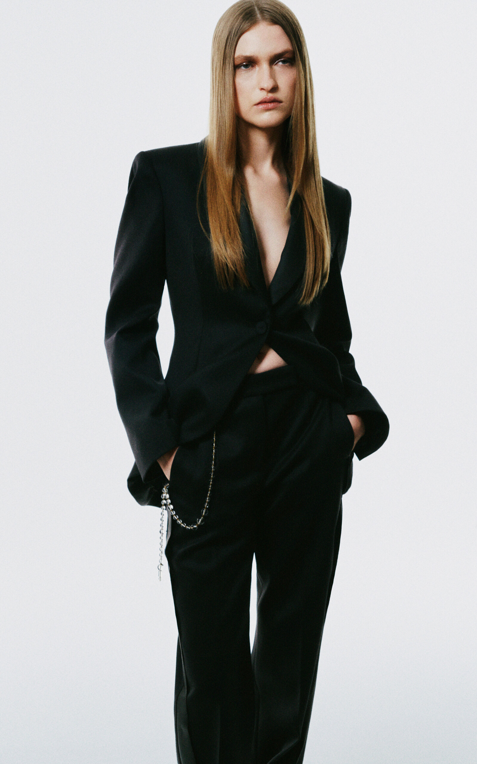 LEIN Ellis Wool Tuxedo Jacket - Moda Operandi