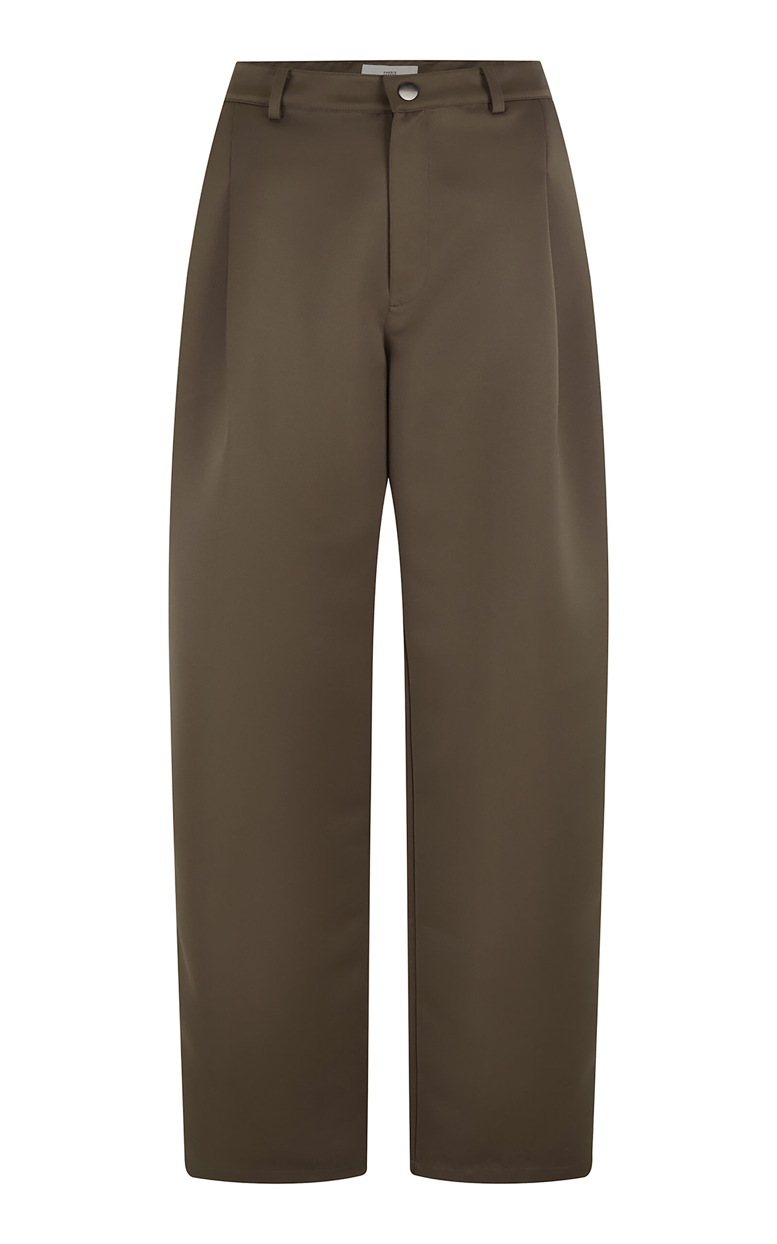 Harris Tapper - Exclusive Cail Satin Faille Trousers - Brown - AU 12 - Moda Operandi