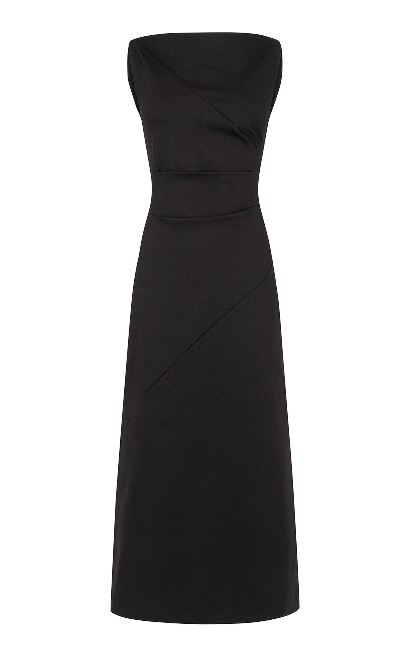 Harris Tapper - Exclusive Matilda Draped Maxi Dress - Black - AU 6 - Moda Operandi