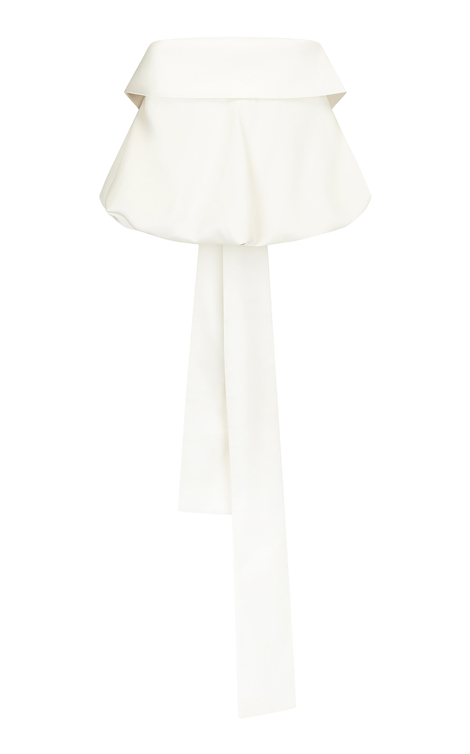 Harris Tapper - Exclusive Eliza Bubble-Hem Top - Ivory - AU 12 - Moda Operandi