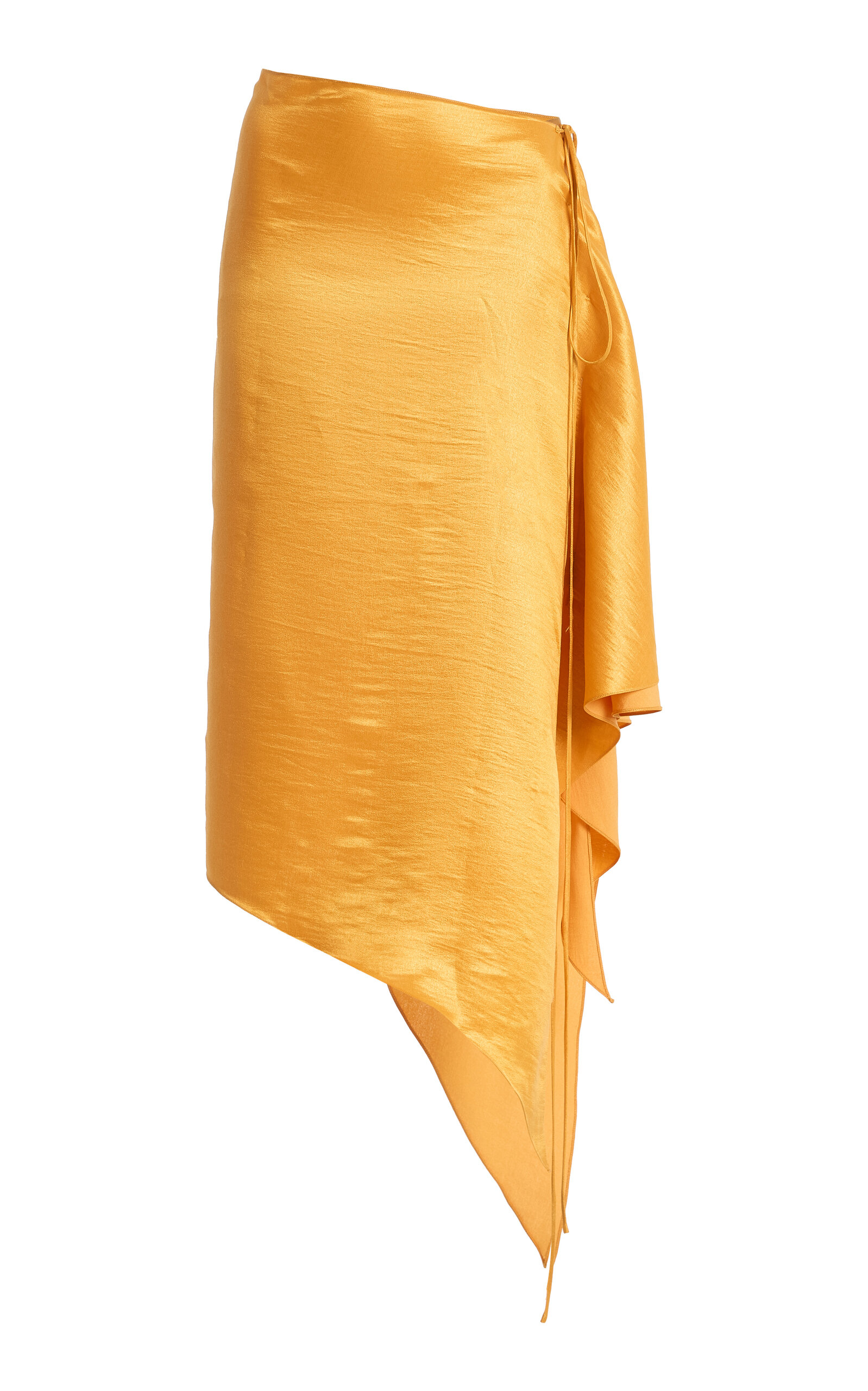 Sirapop Sammy Organza Skirt In Orange
