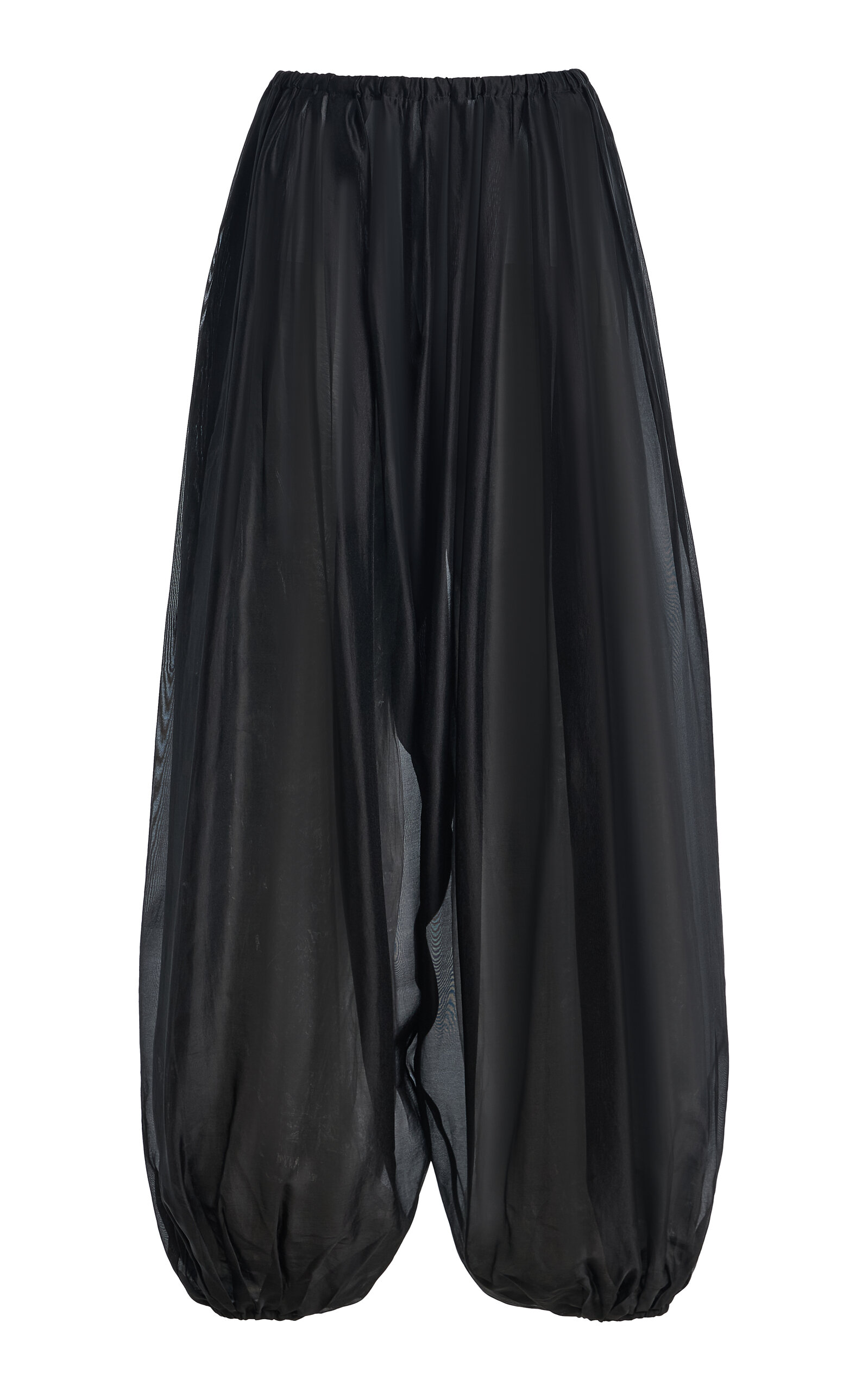 Sirapop Valda Organza Pants In Black