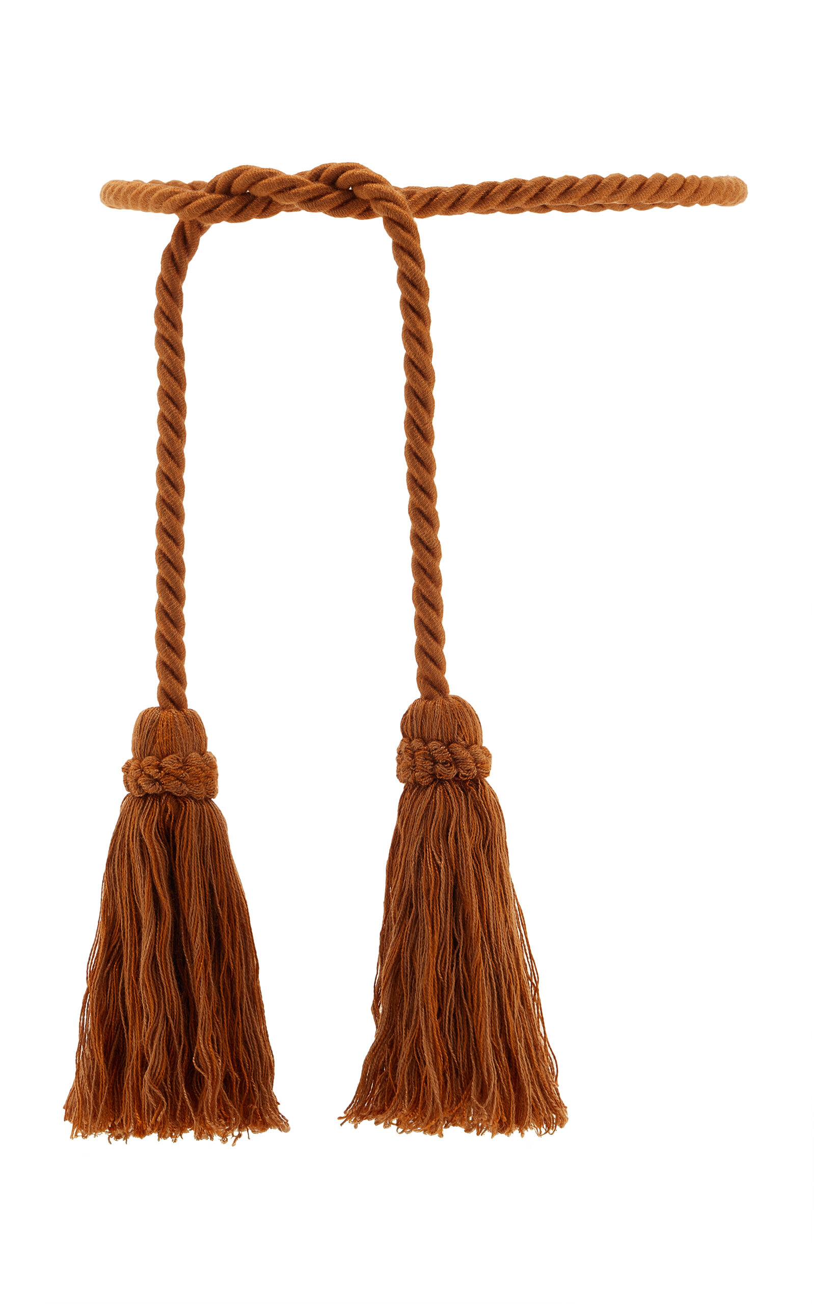 Le Sundial - Tasseled Rope Belt - Orange - OS - Moda Operandi