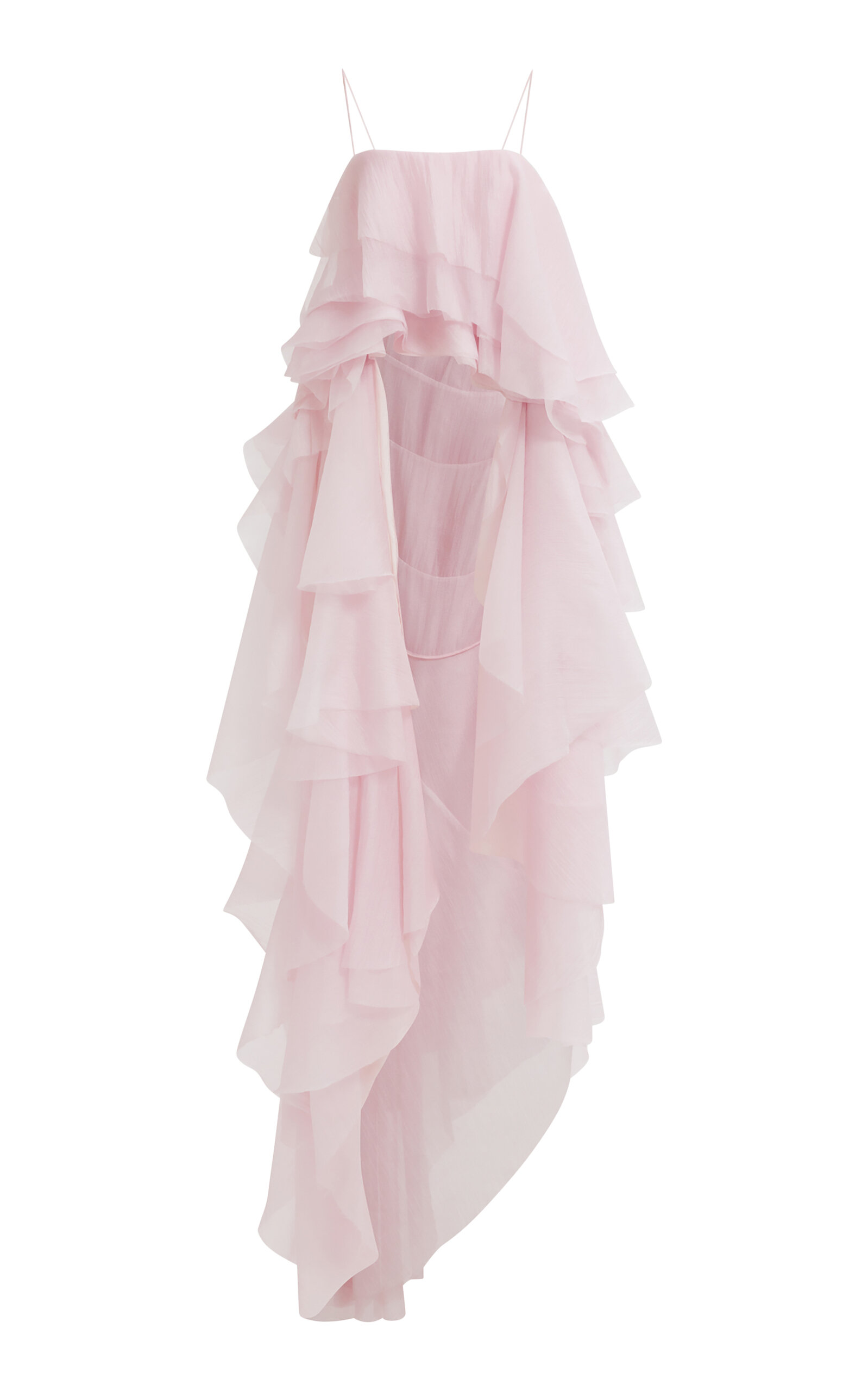 Aje Neralla Ruffled Top In Pink