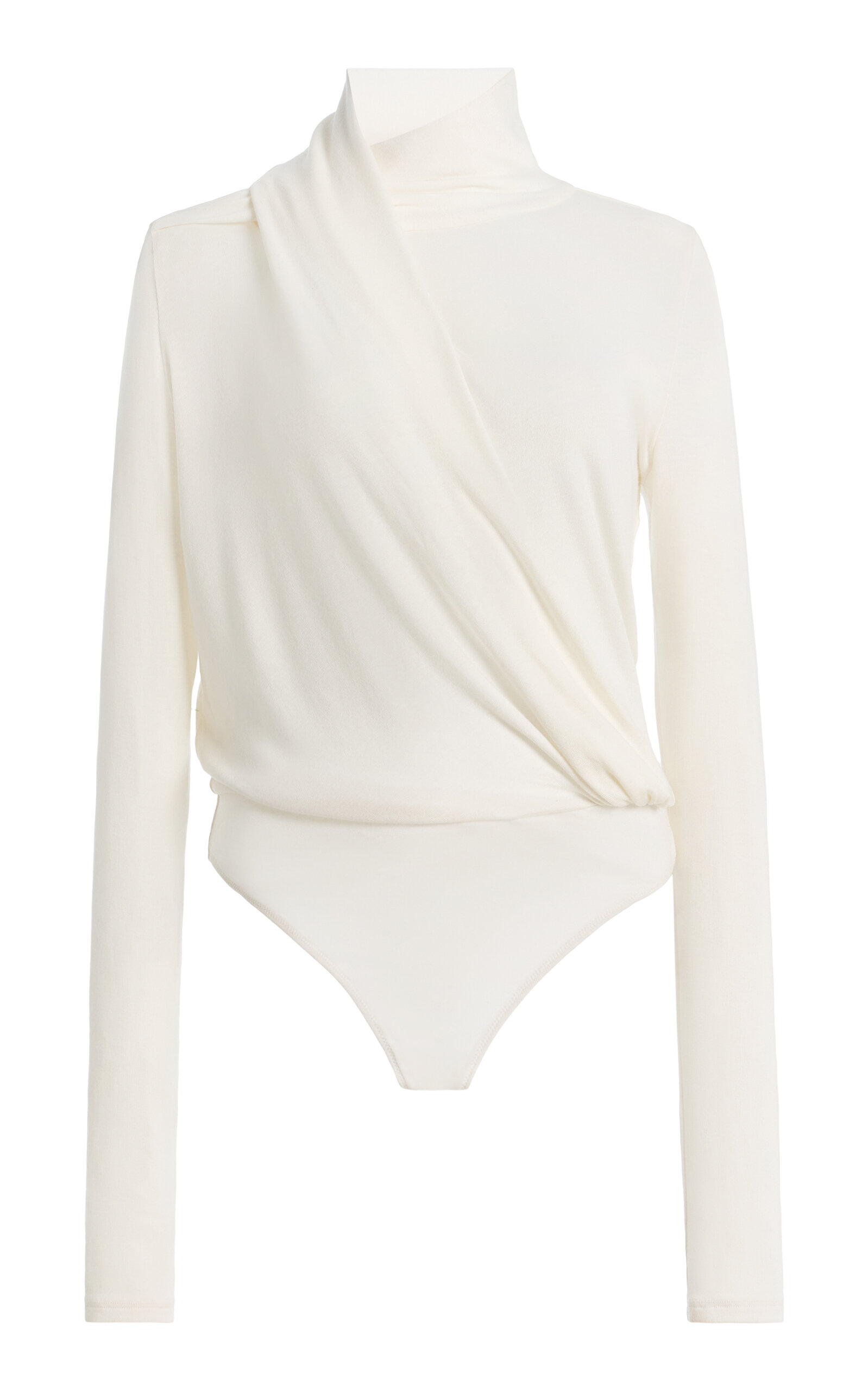 Citizens of Humanity - Sculptural Jersey Bodysuit - White - L - Moda Operandi