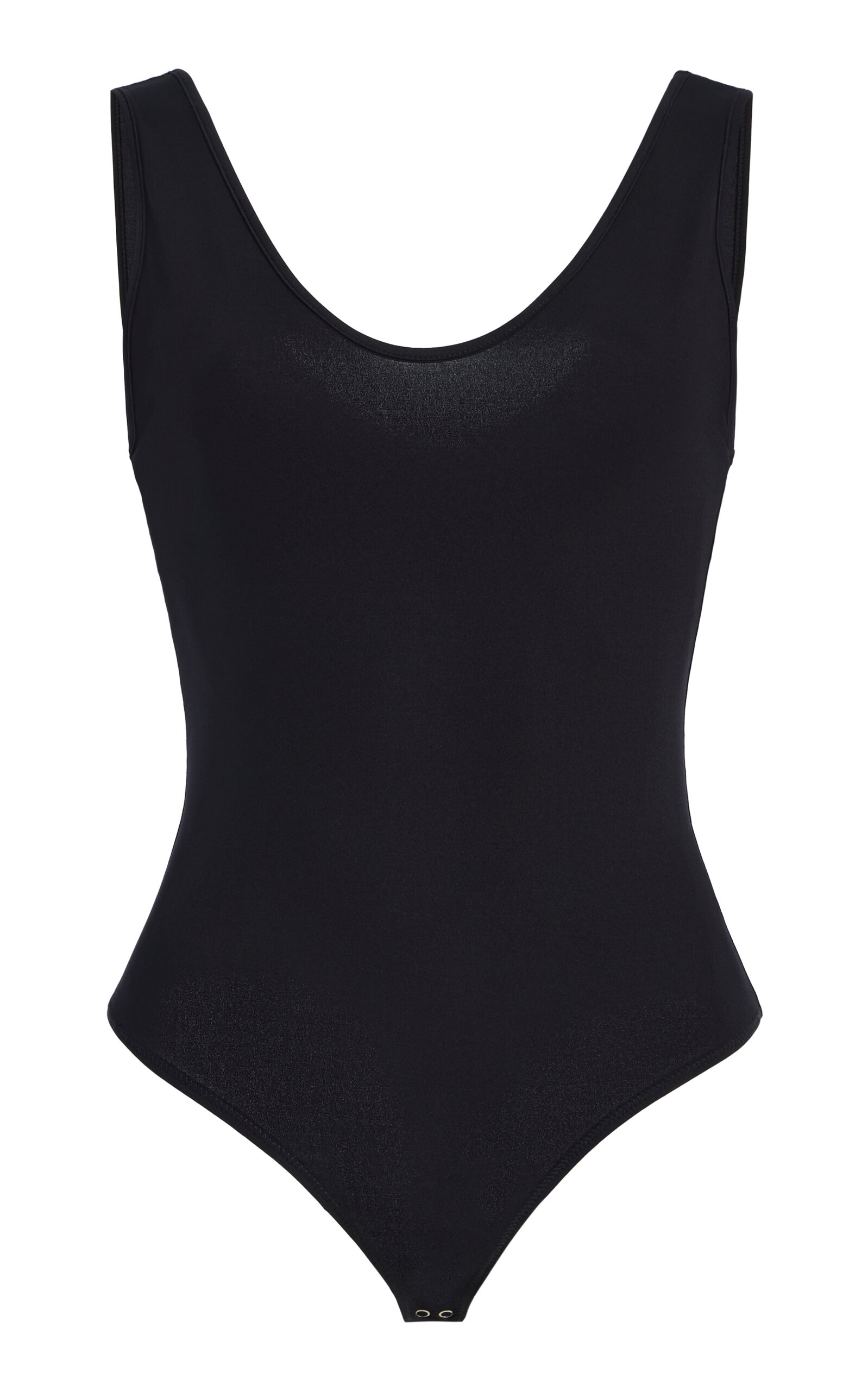 Agolde - Tora Jersey Bodysuit - Black - M - Moda Operandi