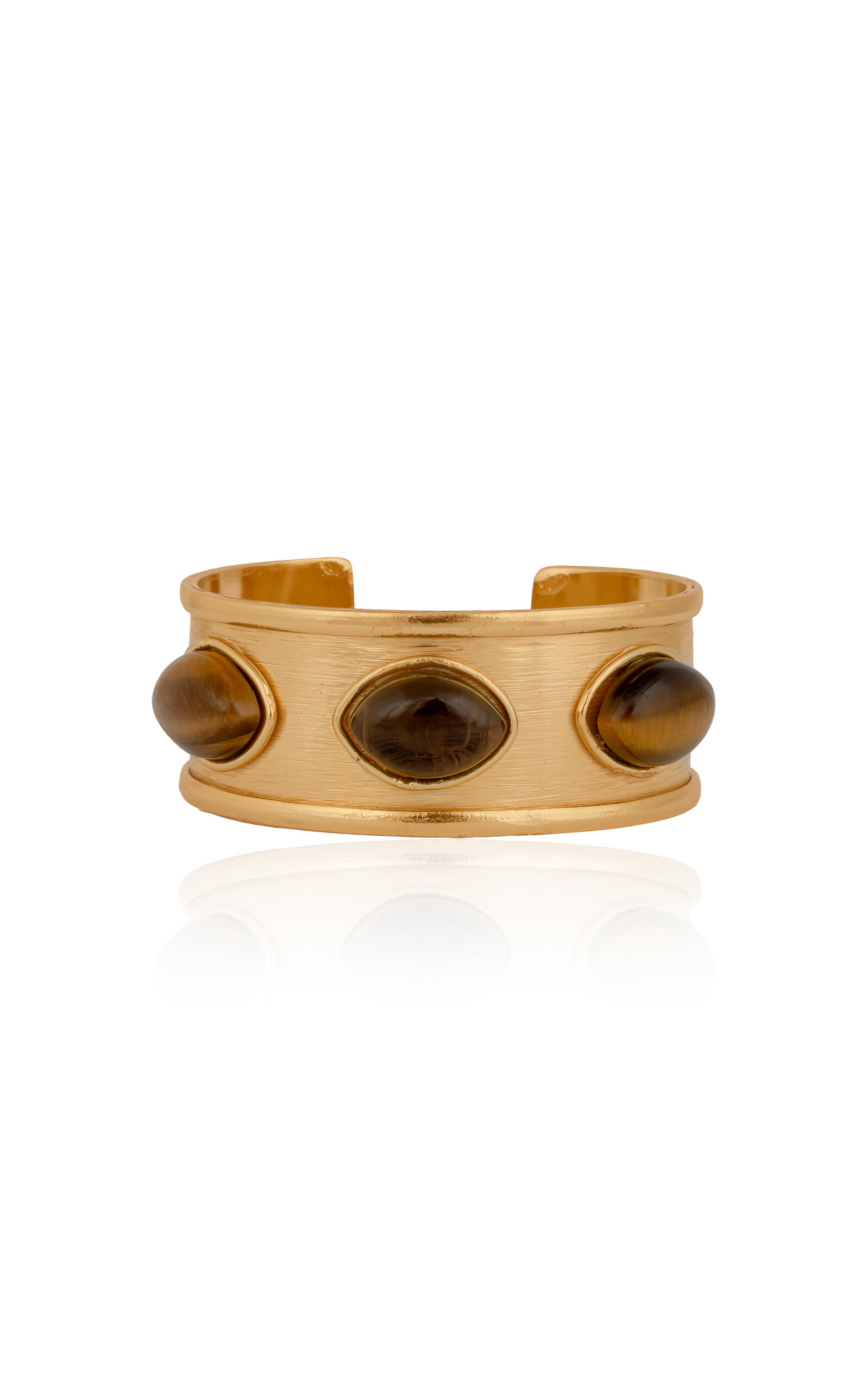 Sylvia Toledano - Gold Plated Marquise Bracelets - Brown - OS - Moda Operandi - Gifts For Her