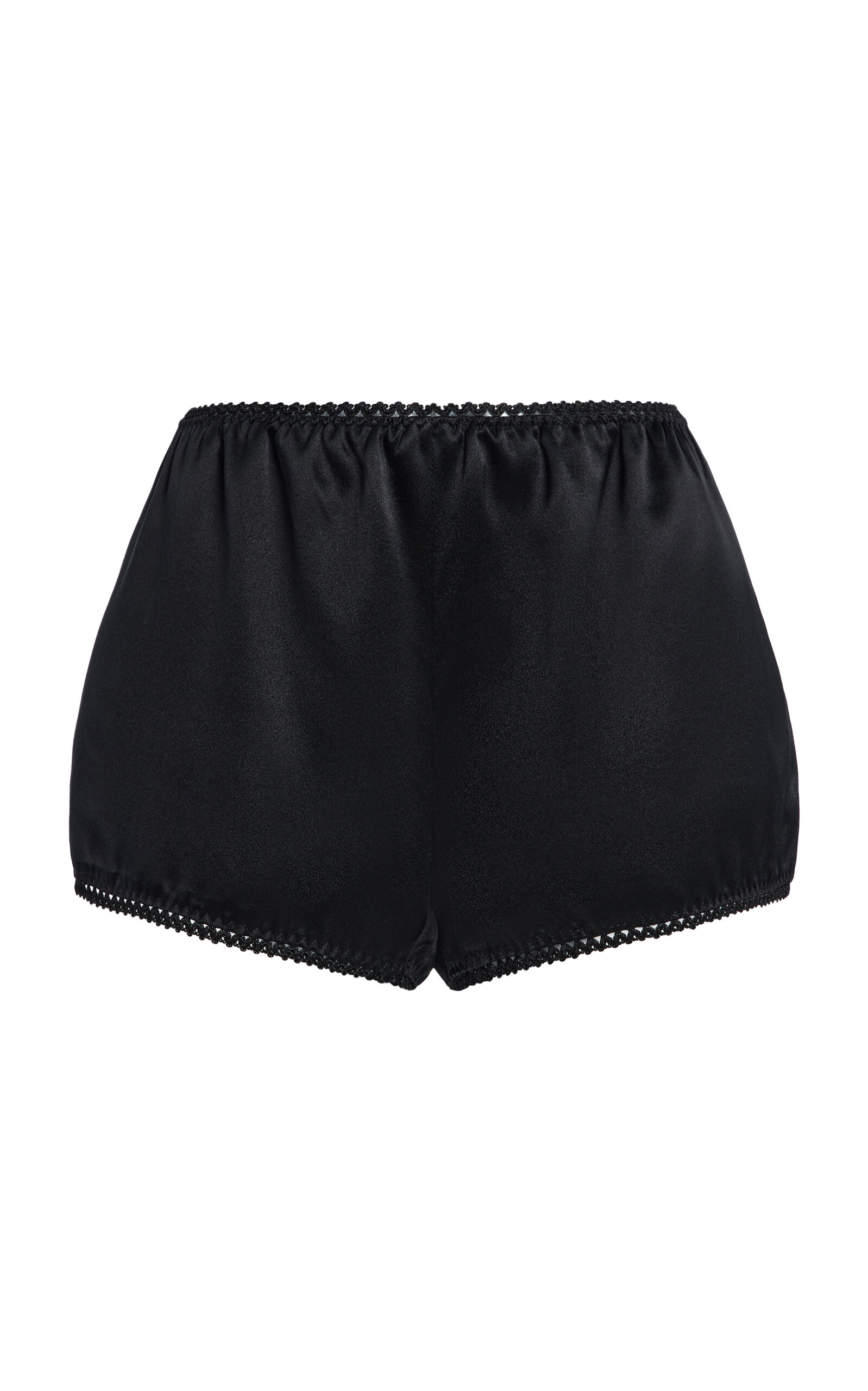 Brandon Maxwell Stella Silk Mini Shorts - Moda Operandi