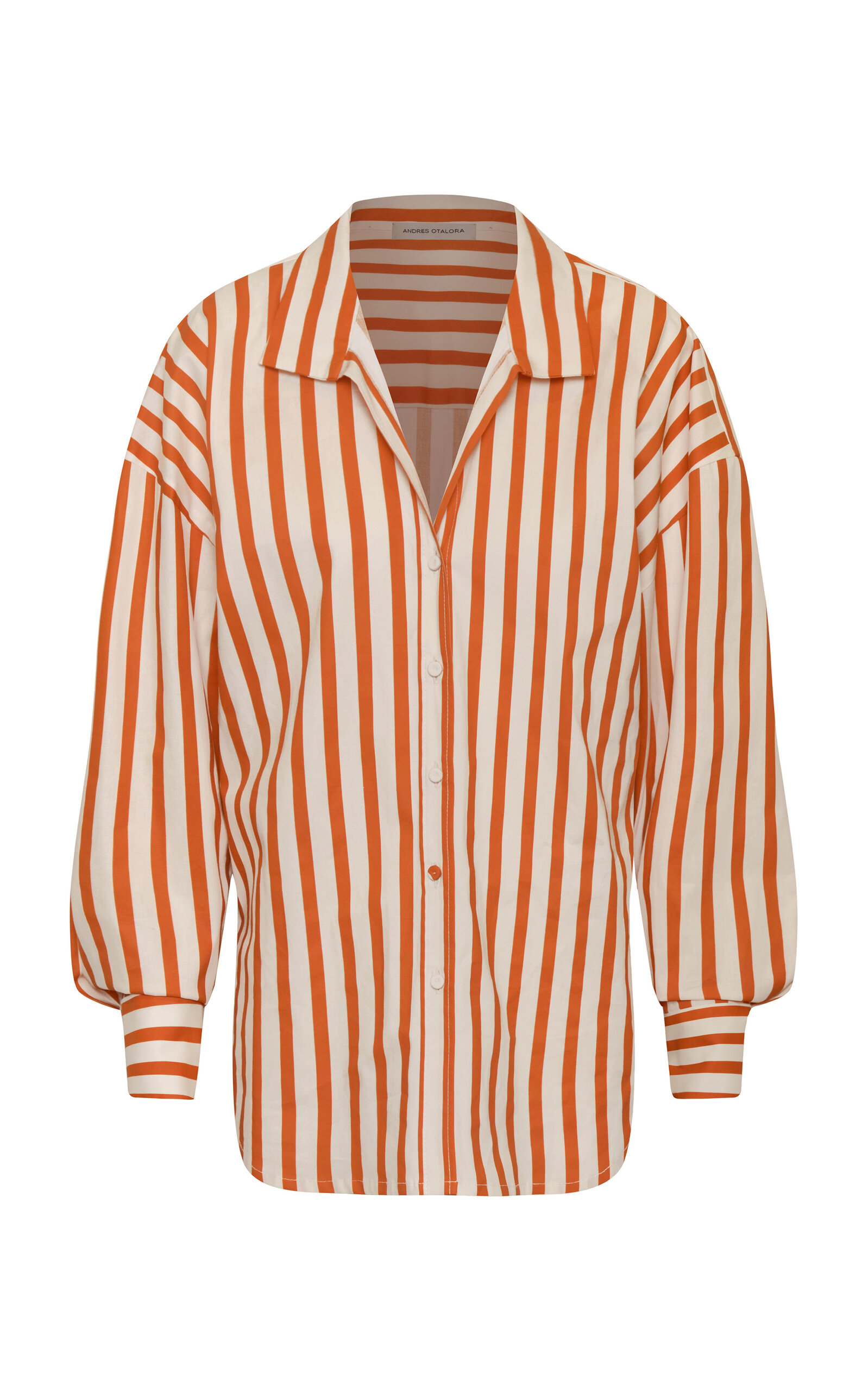 Andres Otalora Un Tej Oversized Cotton Shirt - Moda Operandi