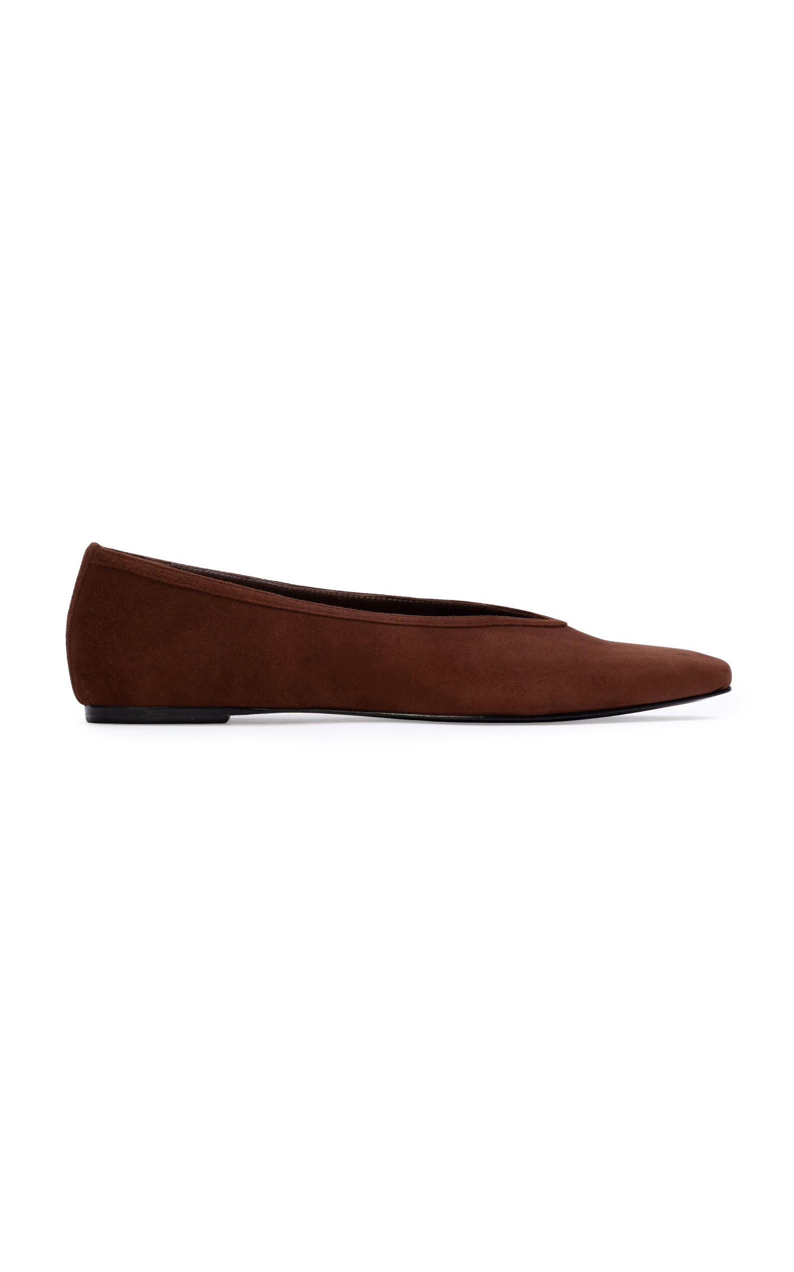 Ayra Suede Ballerina Flats