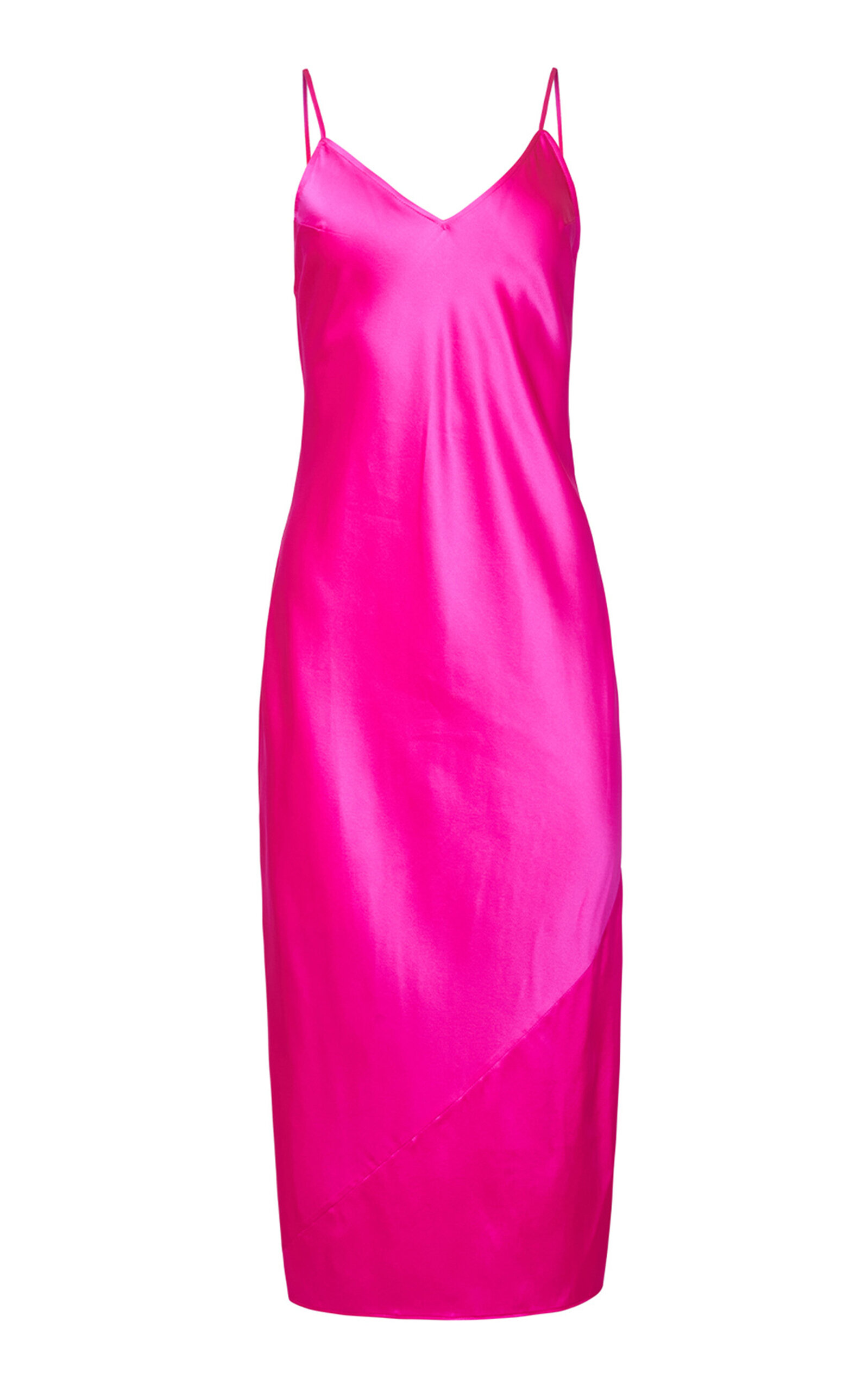 Fleur Du Mal V-neck Slip In Pink