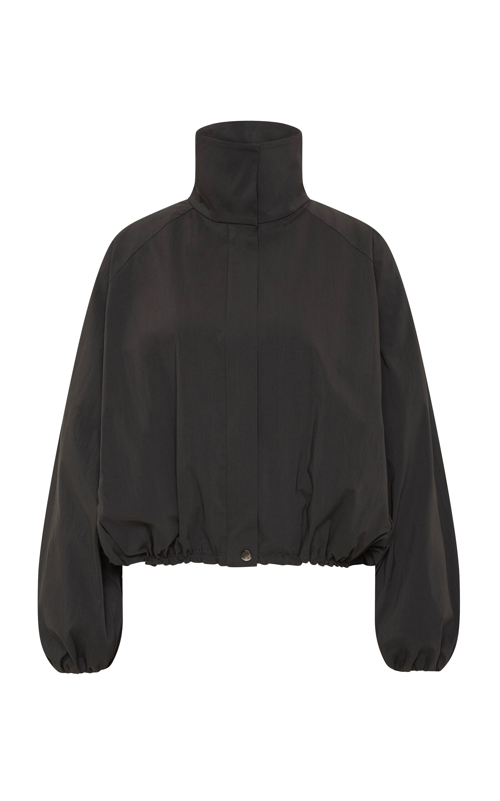 St. Agni Balloon Stand Collar Cotton Jacket - Moda Operandi