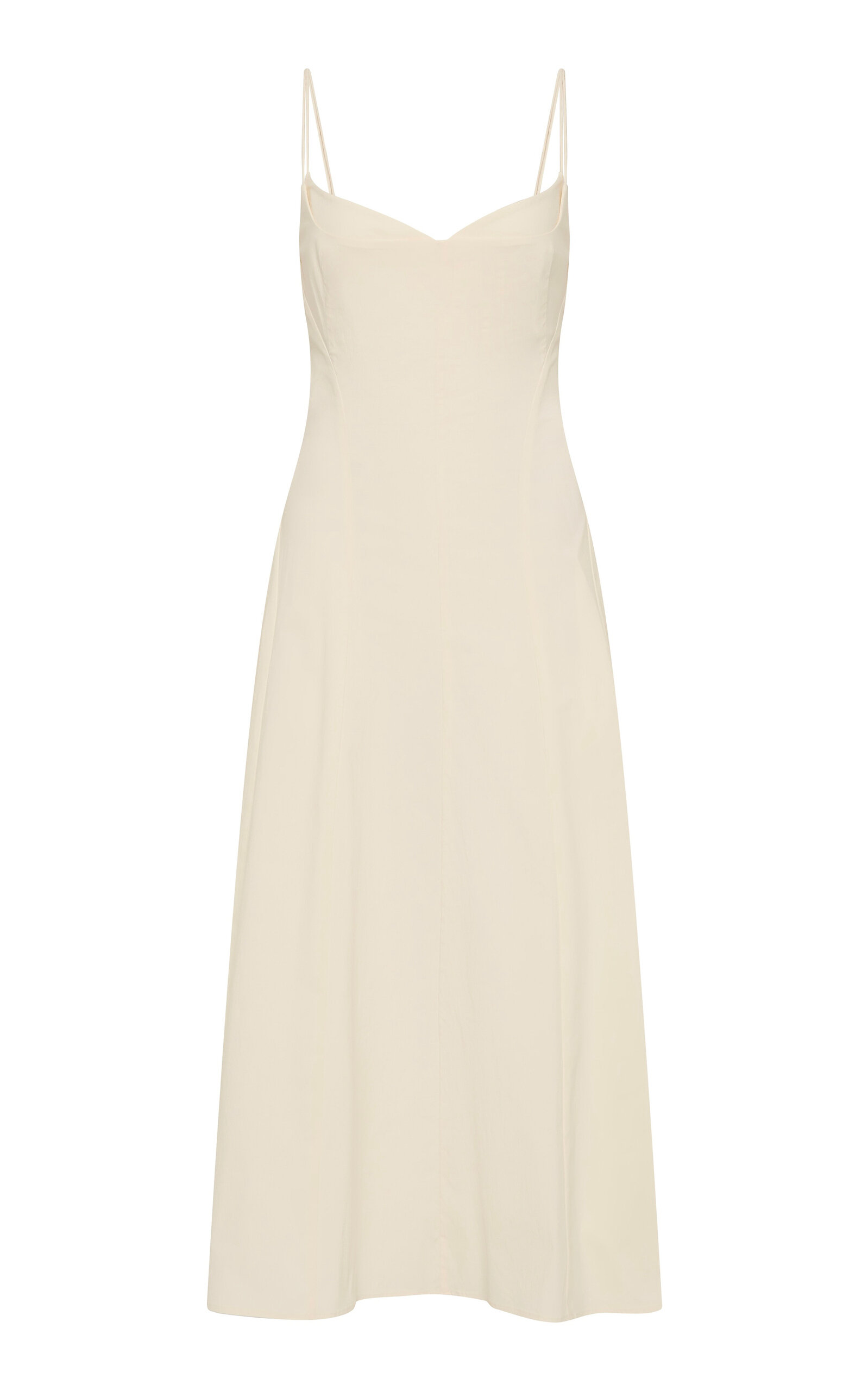 St. Agni Panelled Bustier Cotton Dress - Moda Operandi