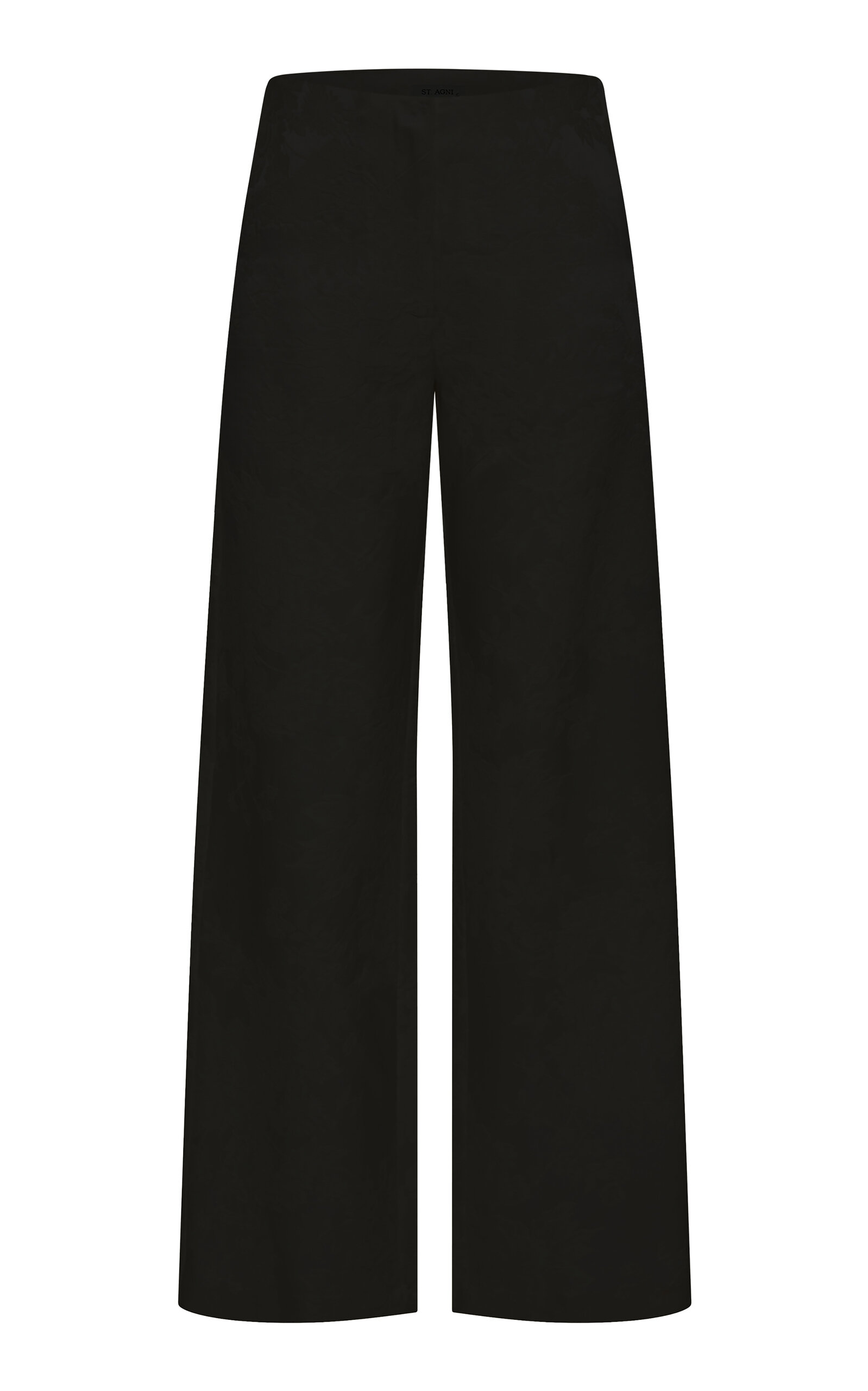 St. Agni Minimal Wool-Blend Straight Pants - Moda Operandi