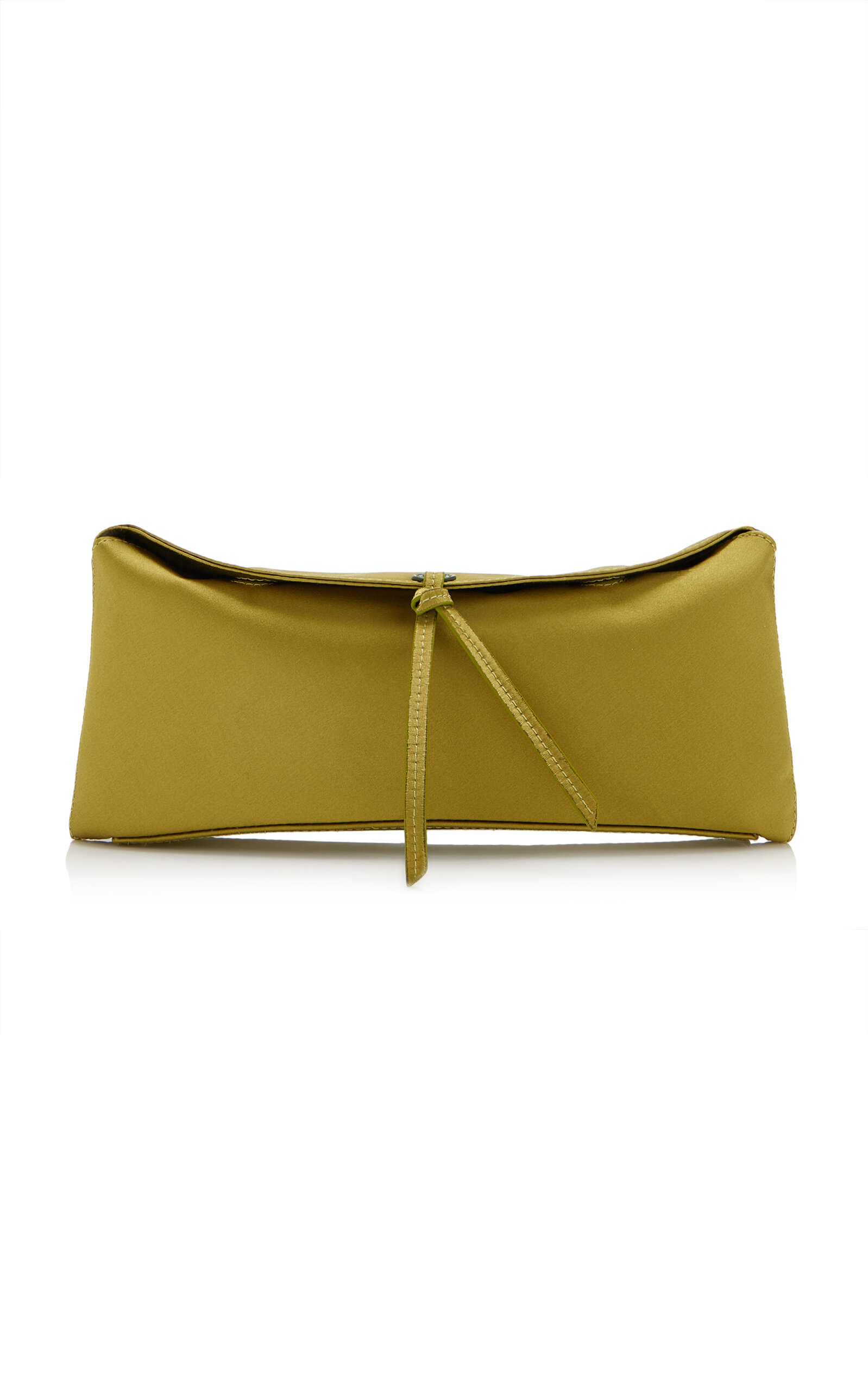 STAUD Eve Satin Clutch - Moda Operandi