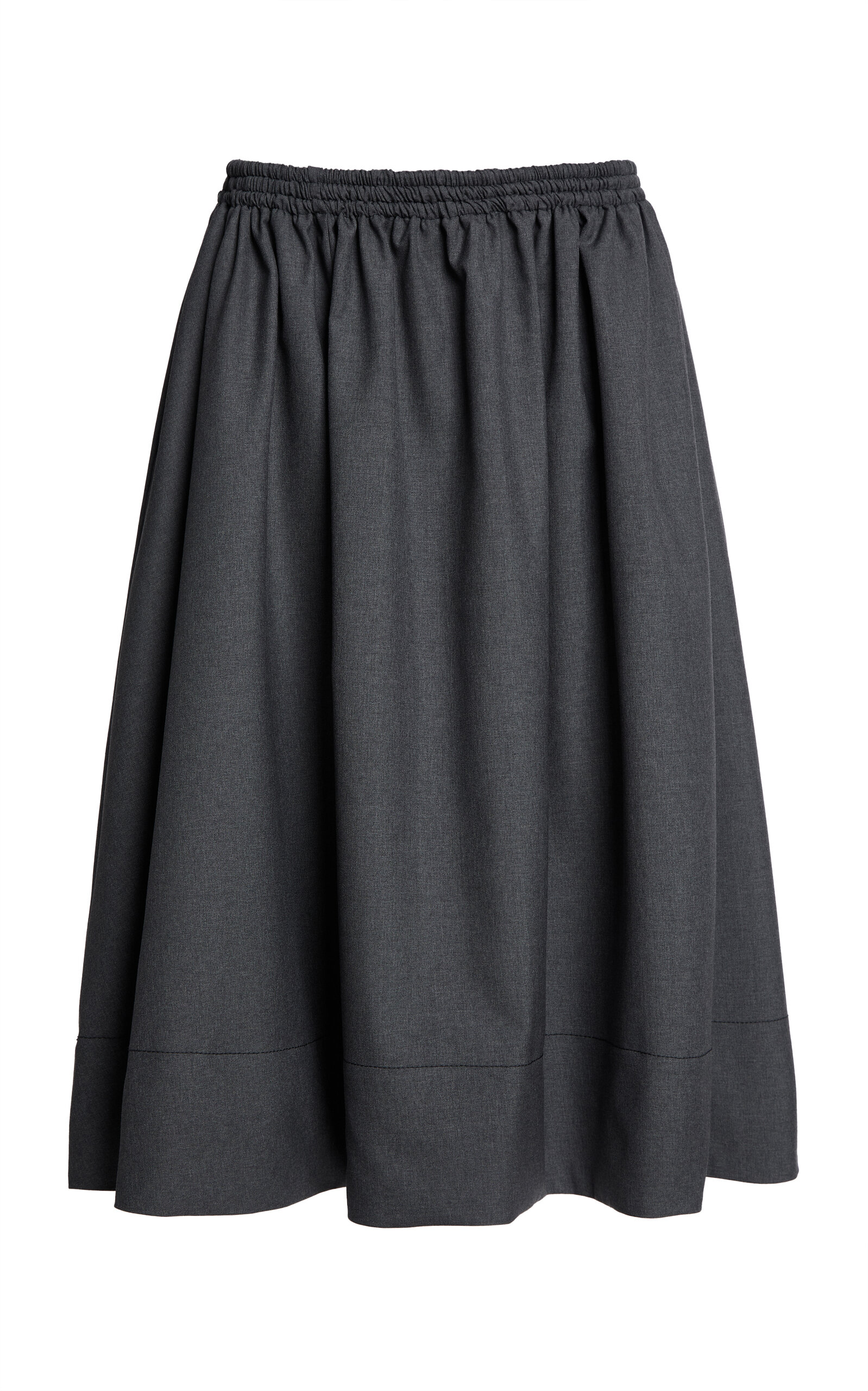 Marni Pleated Wool Skirt - Moda Operandi