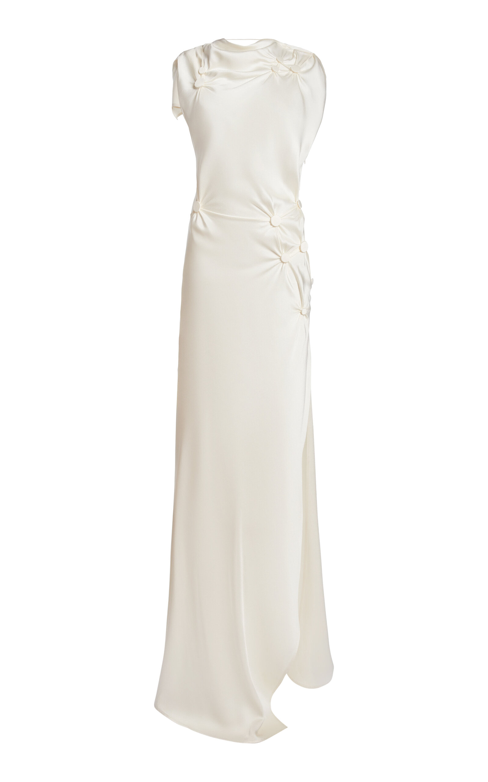 Victoria Beckham Pinch-Detailed Gown - Moda Operandi