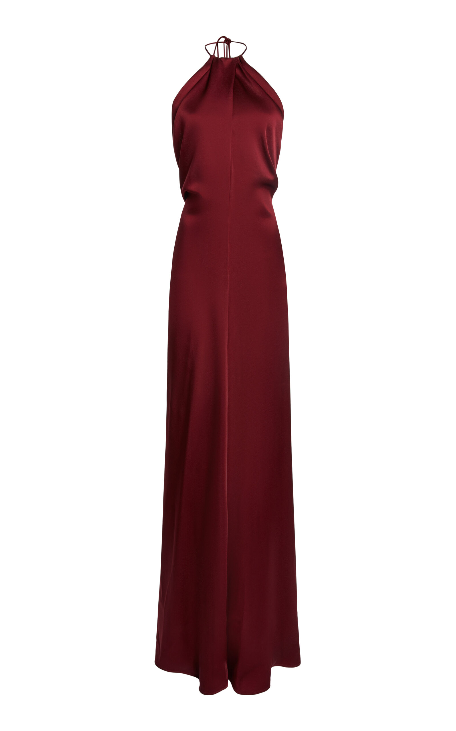 Victoria Beckham Halter Neck Maxi Dress - Moda Operandi