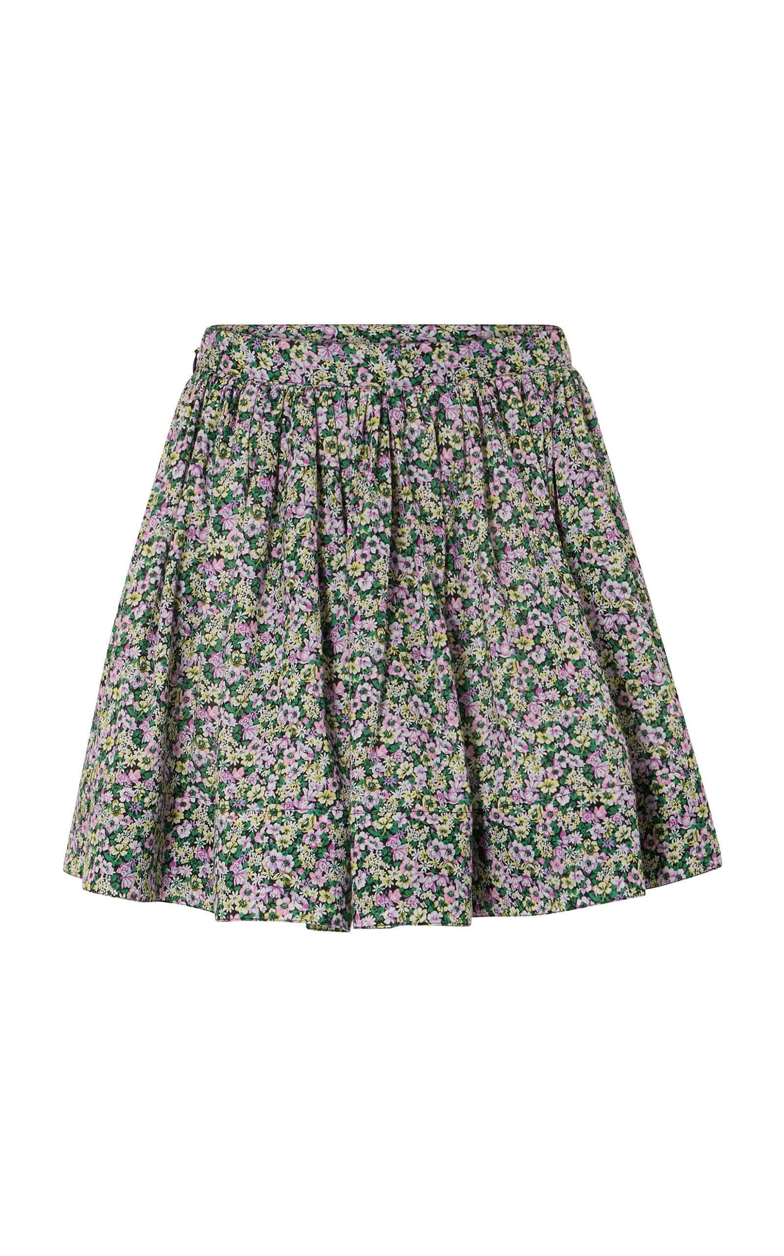 Rabanne Floral Cotton Mini Skirt - Moda Operandi