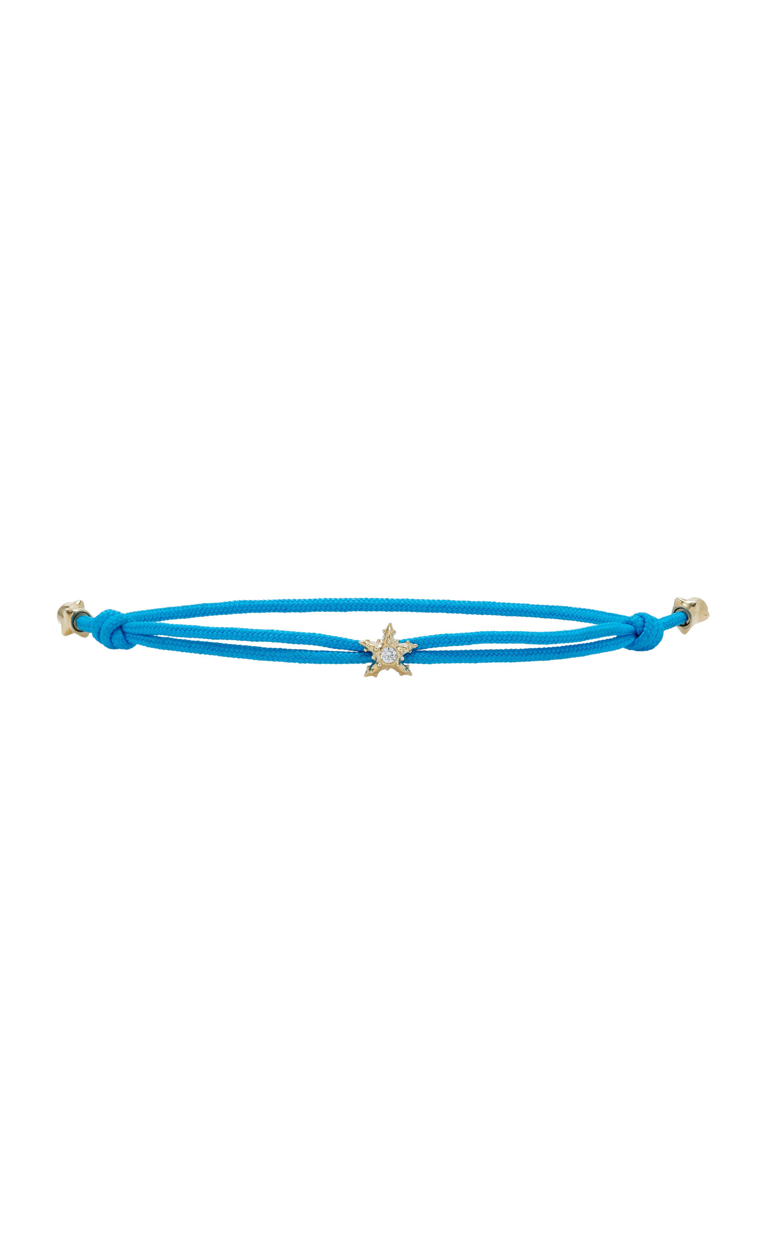 Bea Bongiasca - Stellina 9K Gold Diamond Bracelet - Blue - OS - Moda Operandi - Gifts For Her