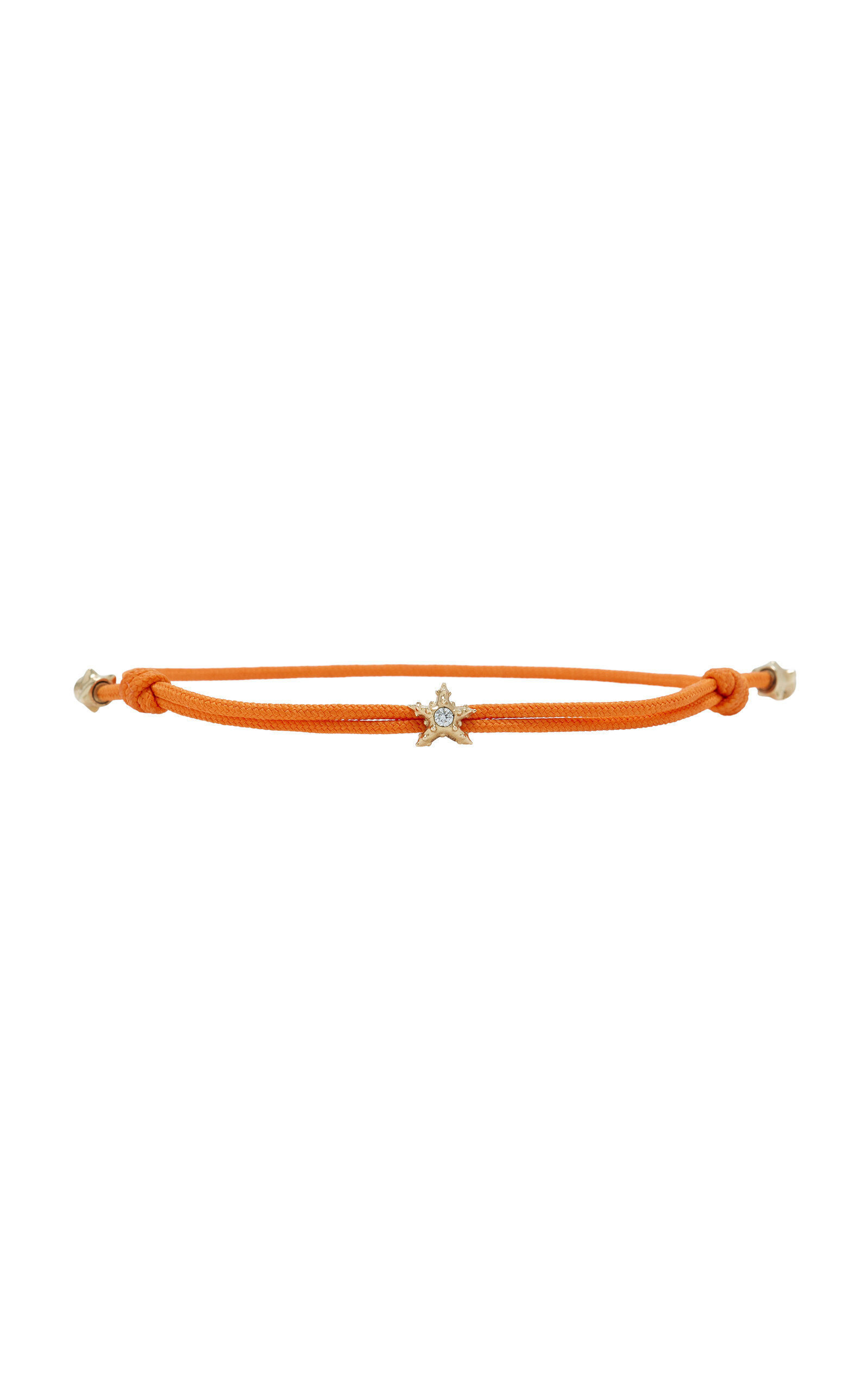 Bea Bongiasca - Stellina 9K Gold Diamond Bracelet - Orange - OS - Moda Operandi - Gifts For Her