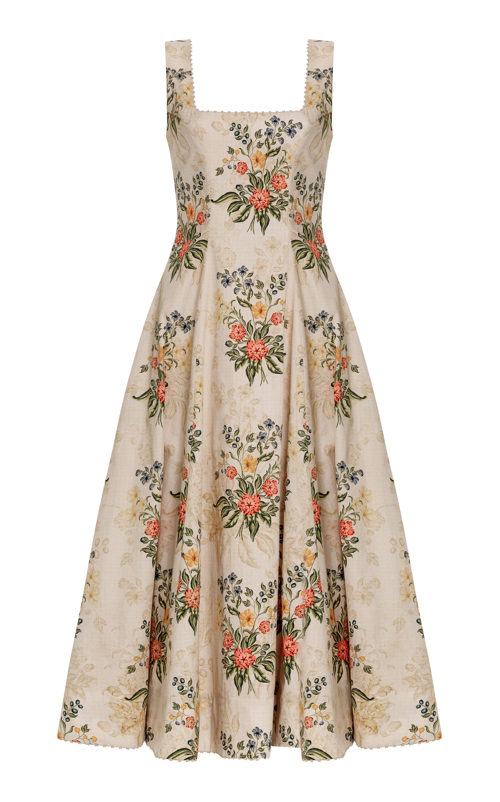 Agua by Agua Bendita Pistilo Isolda Cotton Maxi Dress - Moda Operandi