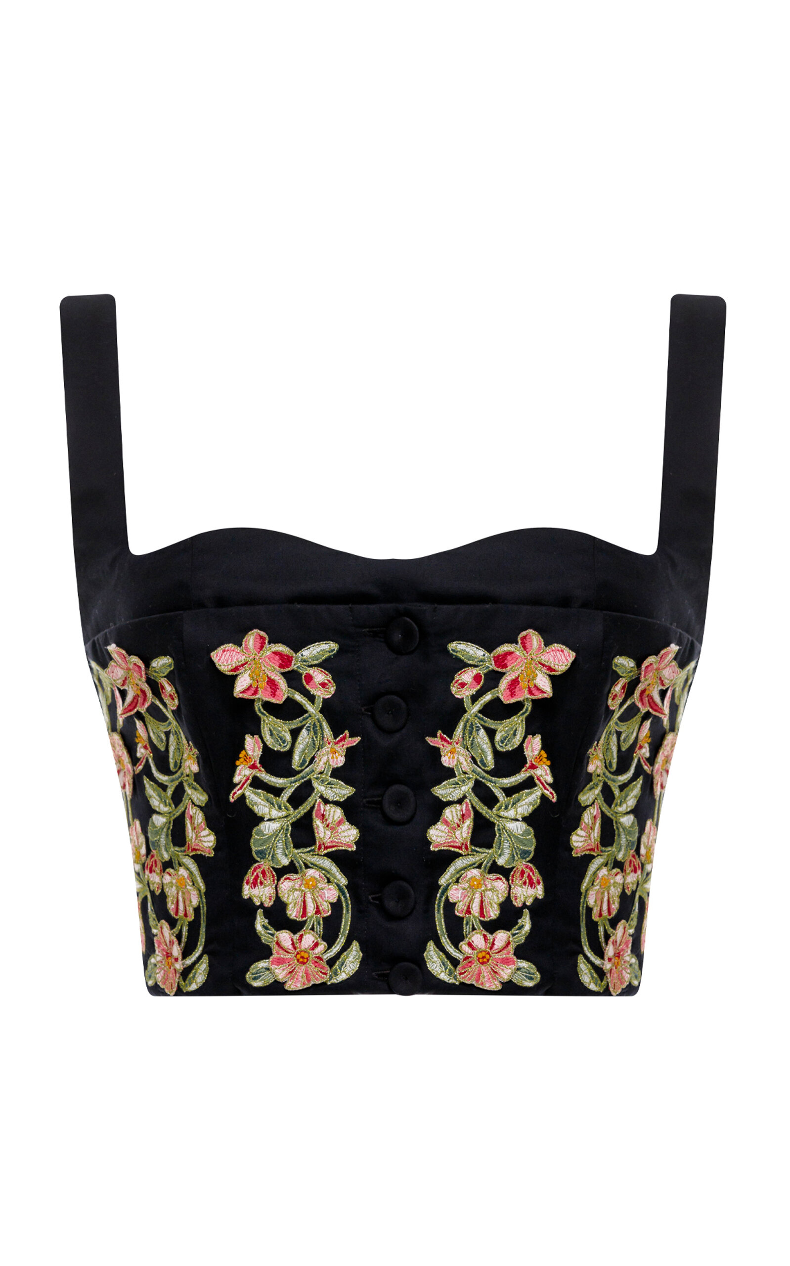 Agua by Agua Bendita Serrania Castillo Cotton Top - Moda Operandi