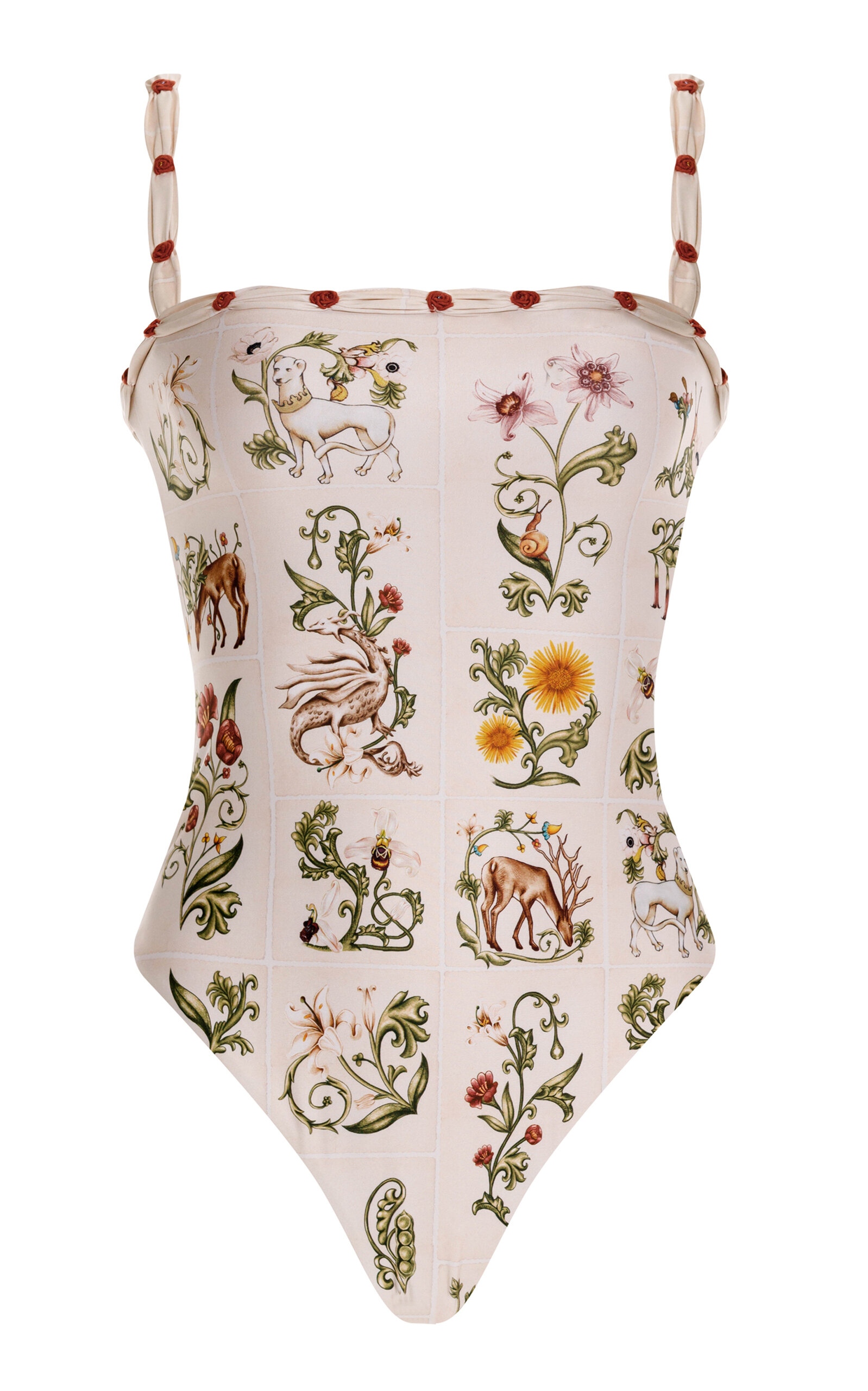 Agua by Agua Bendita Limon Tristan One-Piece Swimsuit - Moda Operandi