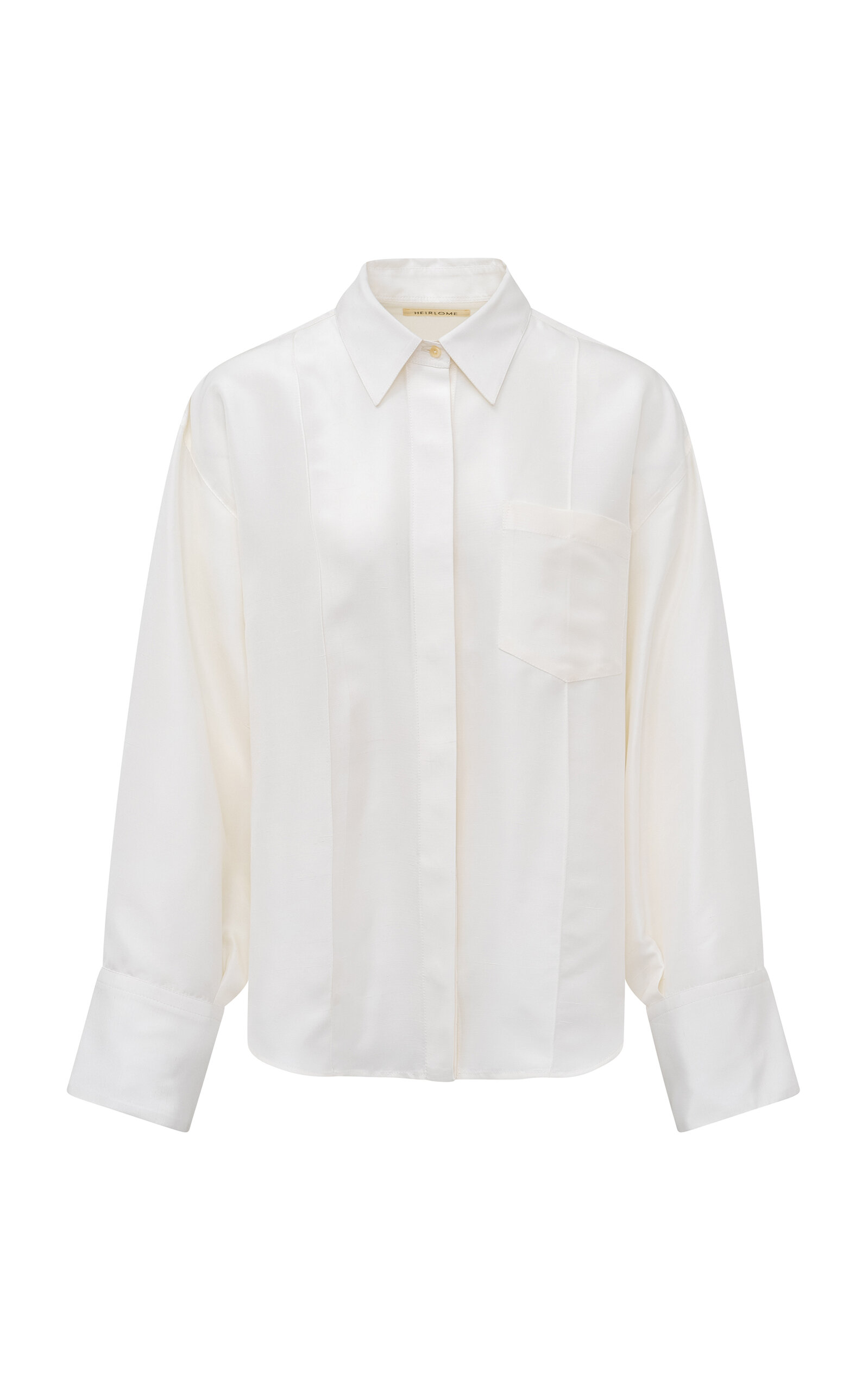 Heirlome Francis Silk Top In White