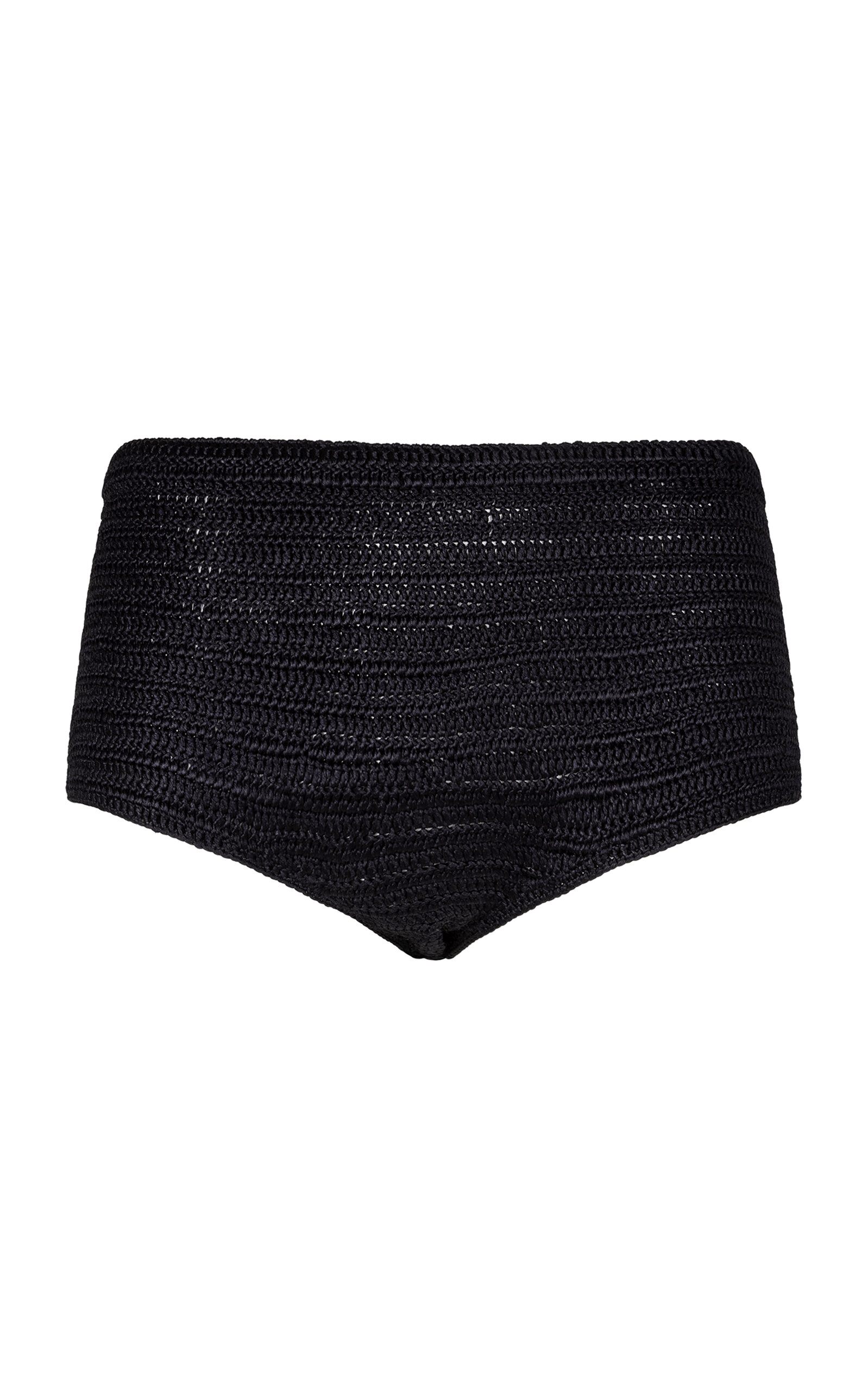 Heirlome Agnes Silk Briefs In Black