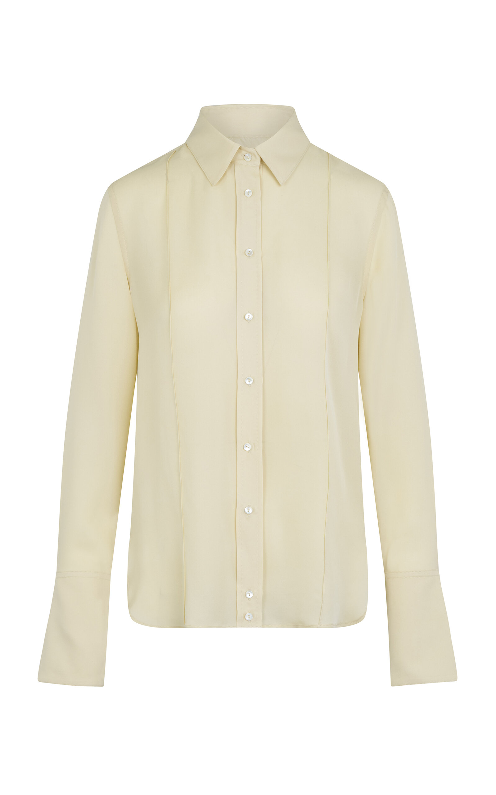 Heirlome Rose Silk Shirt - Moda Operandi