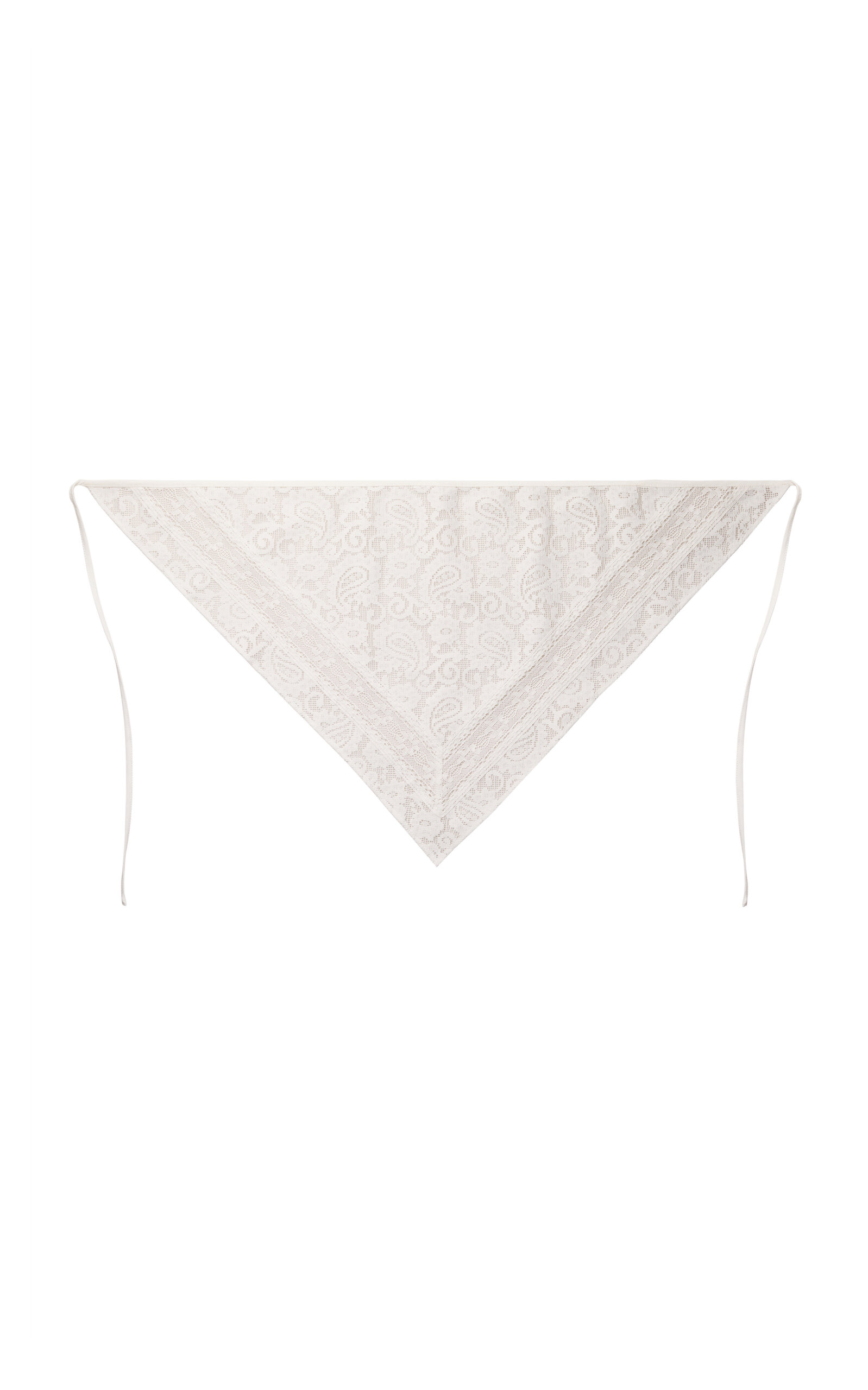 Roame. Roame Sasha Paisley Lace Belt In White