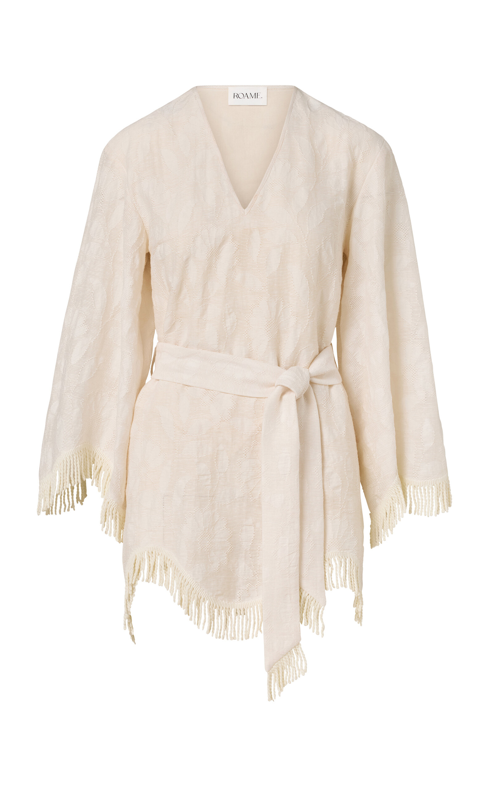 Roame. Roame Kamin Tassel Maxi Dress In White