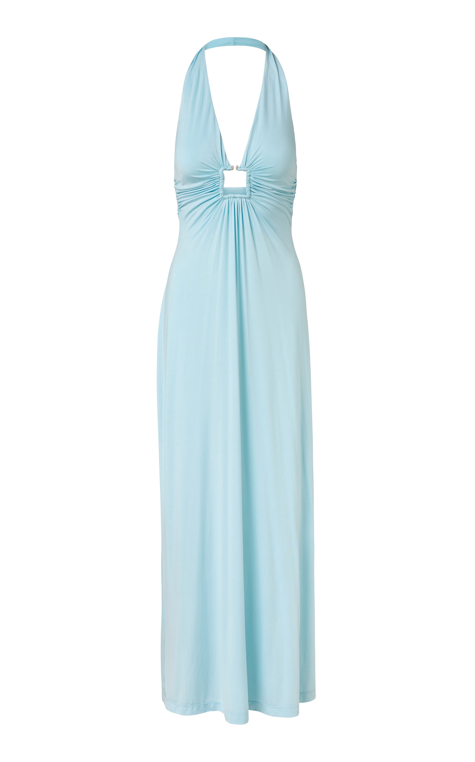 Roame. Roame Sawyer Halter Maxi Dress In Blue