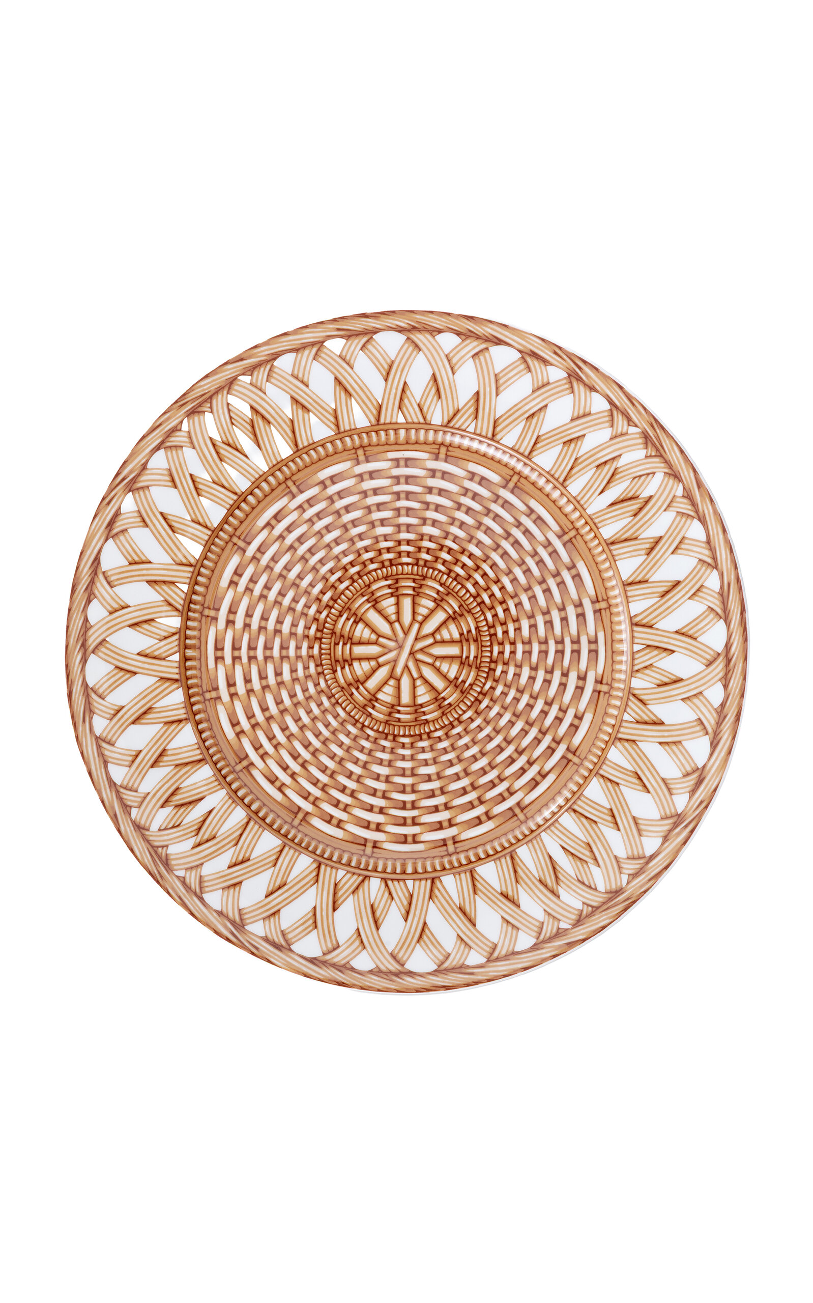 Augarten Wien - Charger Plate Grand Panier - Green