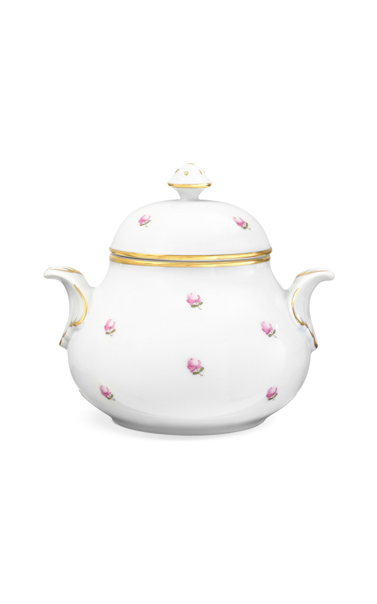Augarten Wien - Scattered Roses Sugar Bowl - Multi