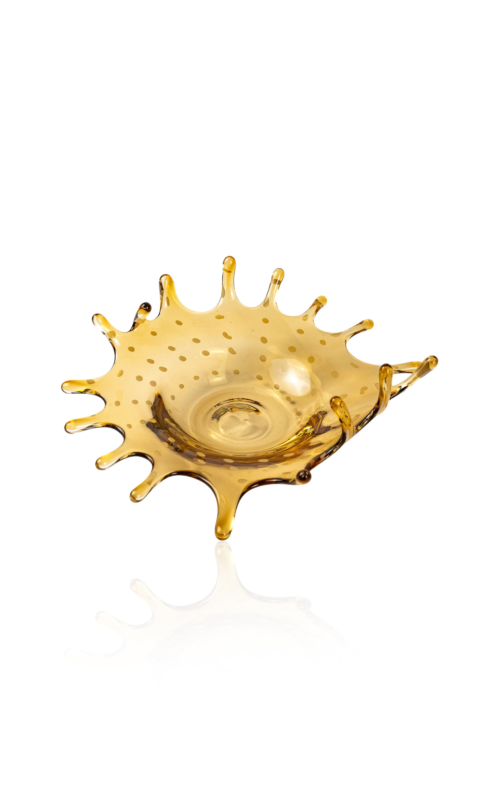 Casa Salmaa - Scoppi Vintage Murano Nut Dish - Brown