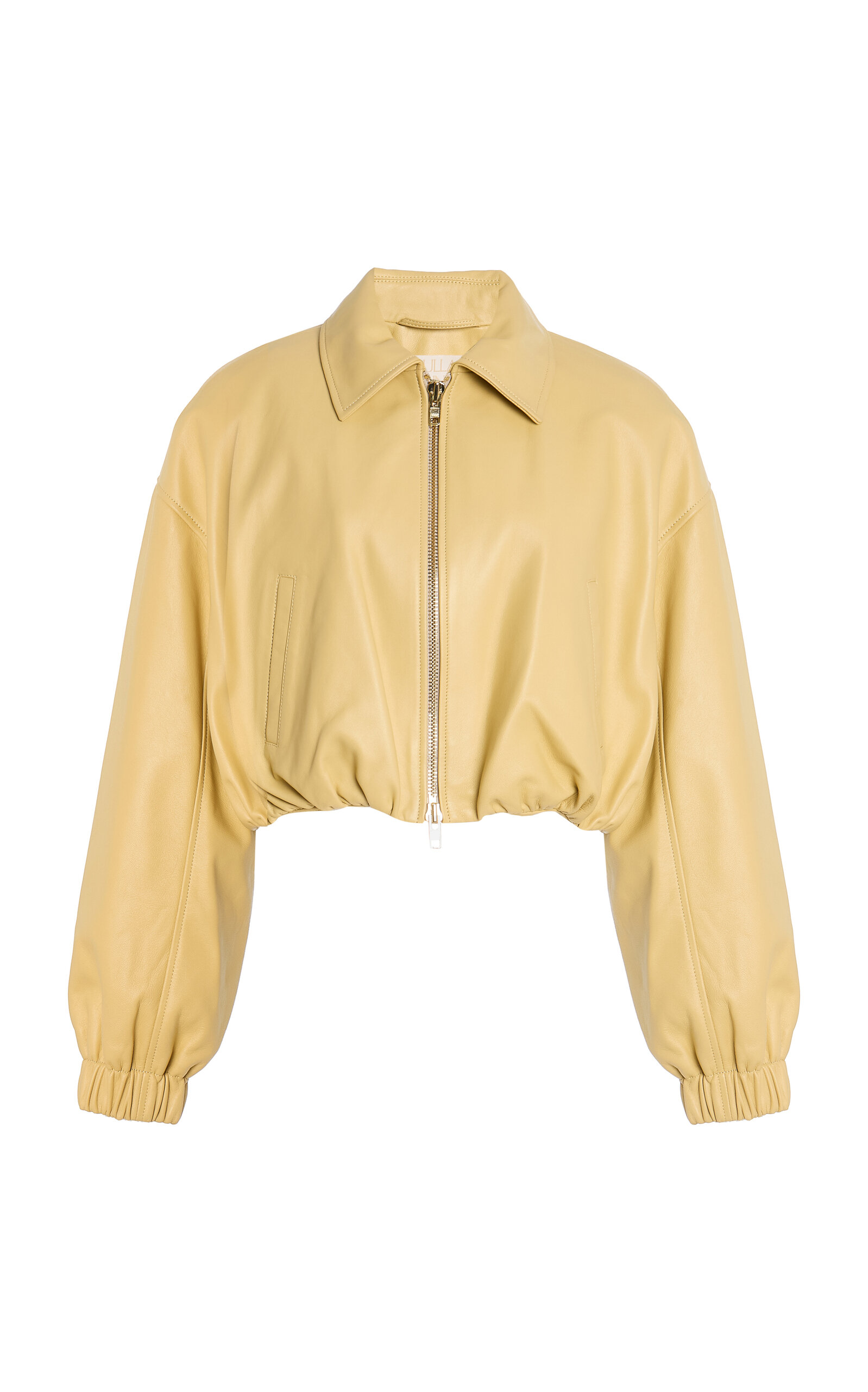Ulla Johnson Gigi Cropped Leather Jacket - Moda Operandi