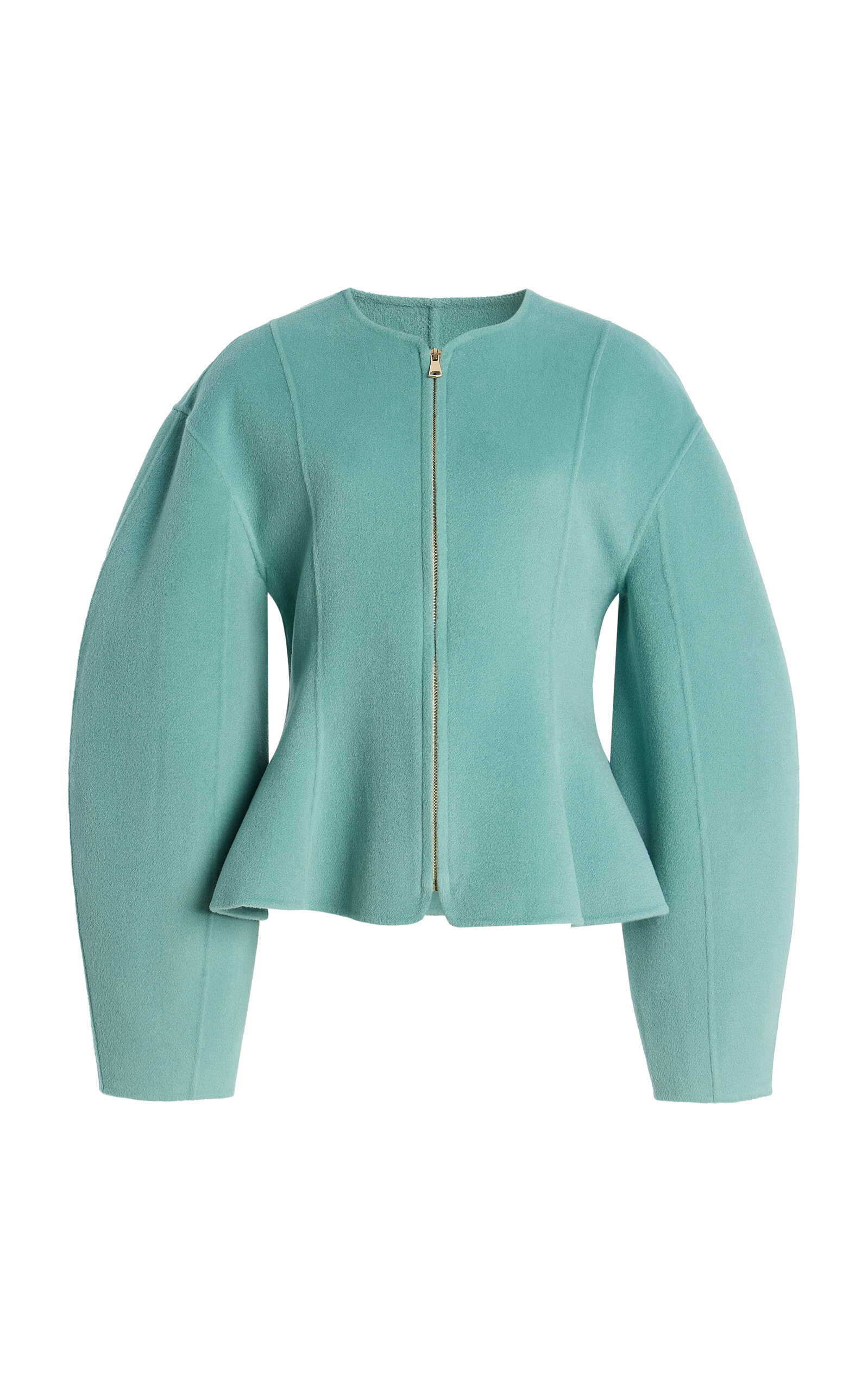 Ulla Johnson Rana Zip-Up Wool-Cashmere Jacket - Moda Operandi