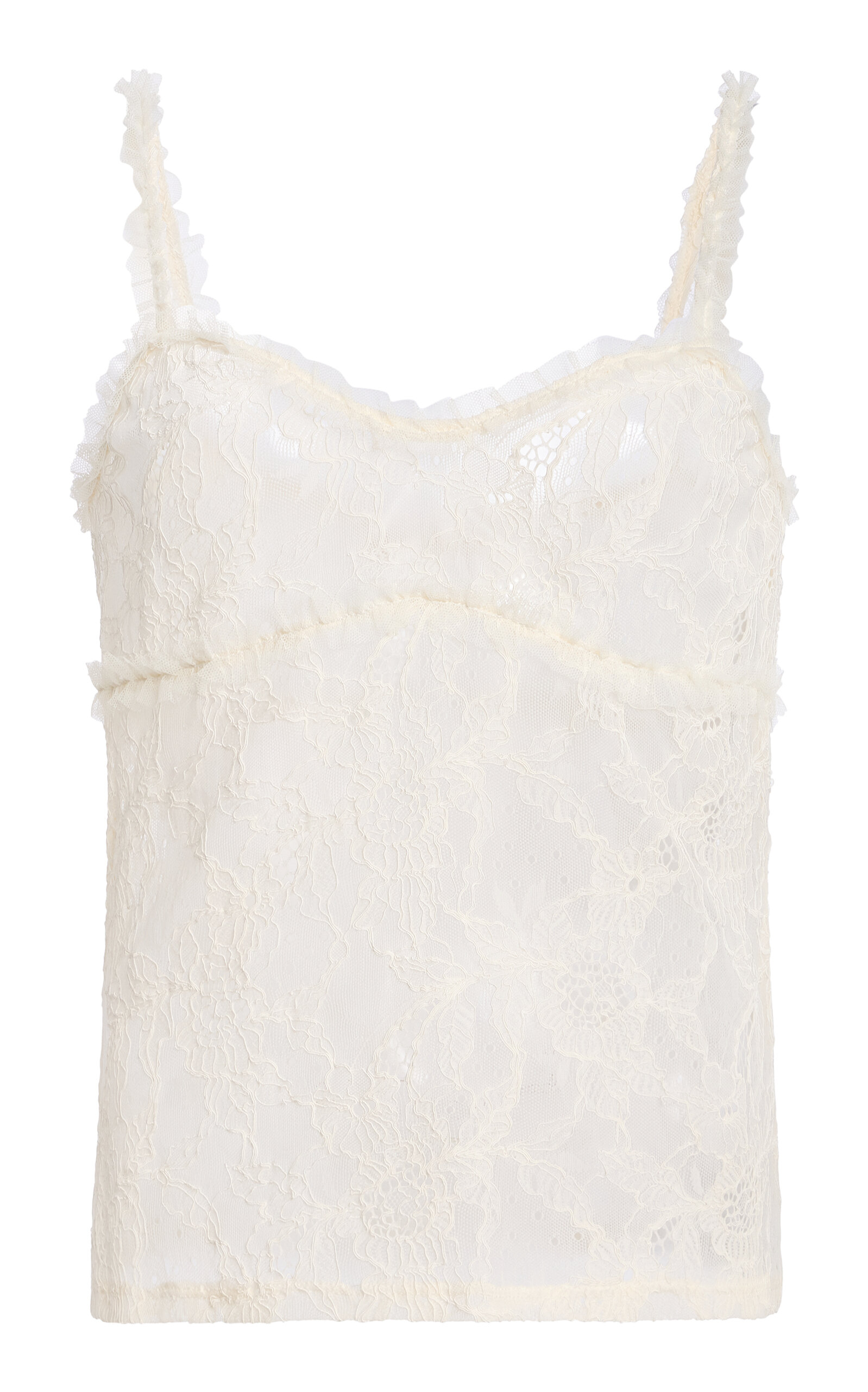 Ulla Johnson Luz Sleeveless Lace Cami Top - Moda Operandi