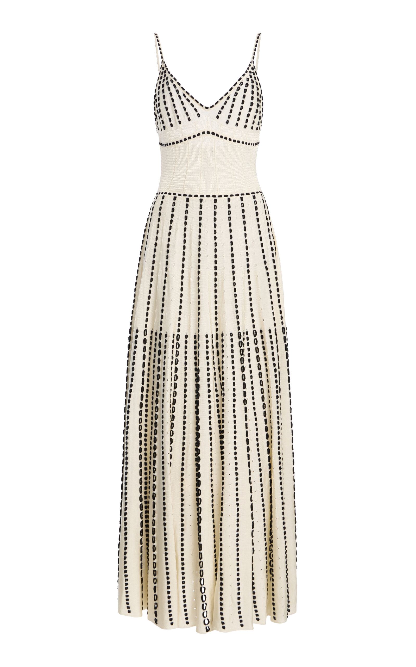 Ulla Johnson Audrey Patterned Knit Maxi Dress In Multi