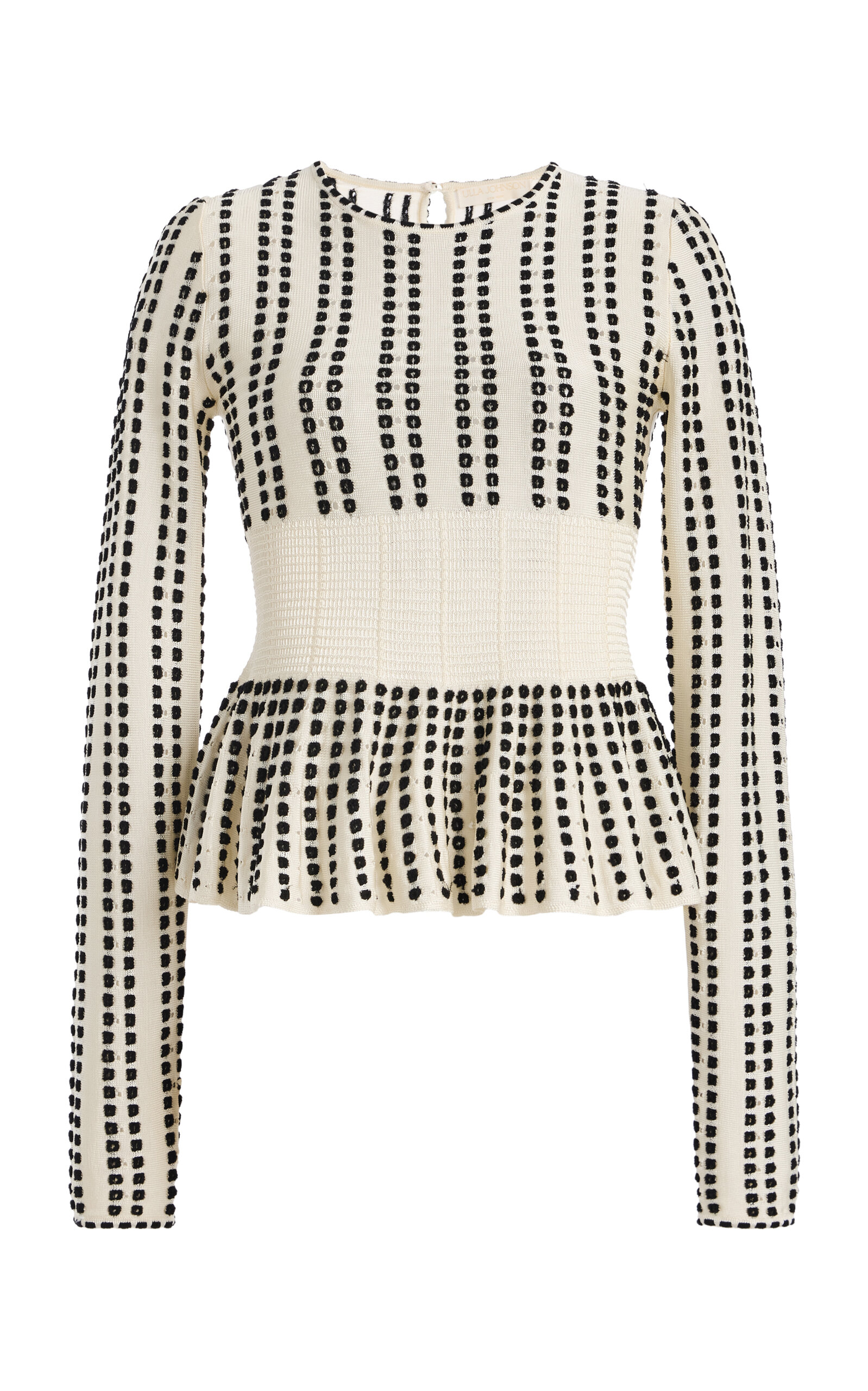 Ulla Johnson Avelina Patterned Knit Top In Multi