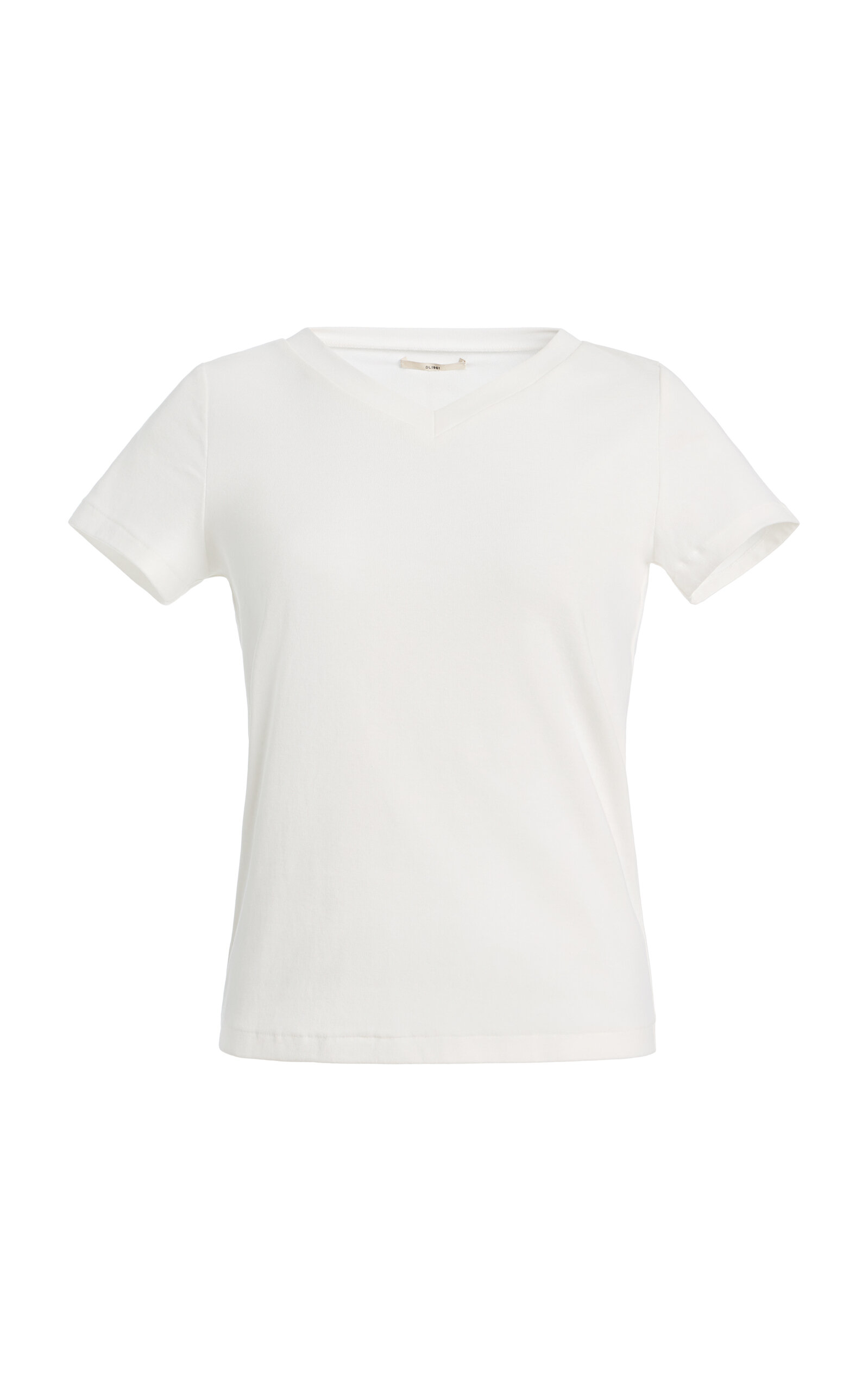 Dl1961 Shrunken Tee In White