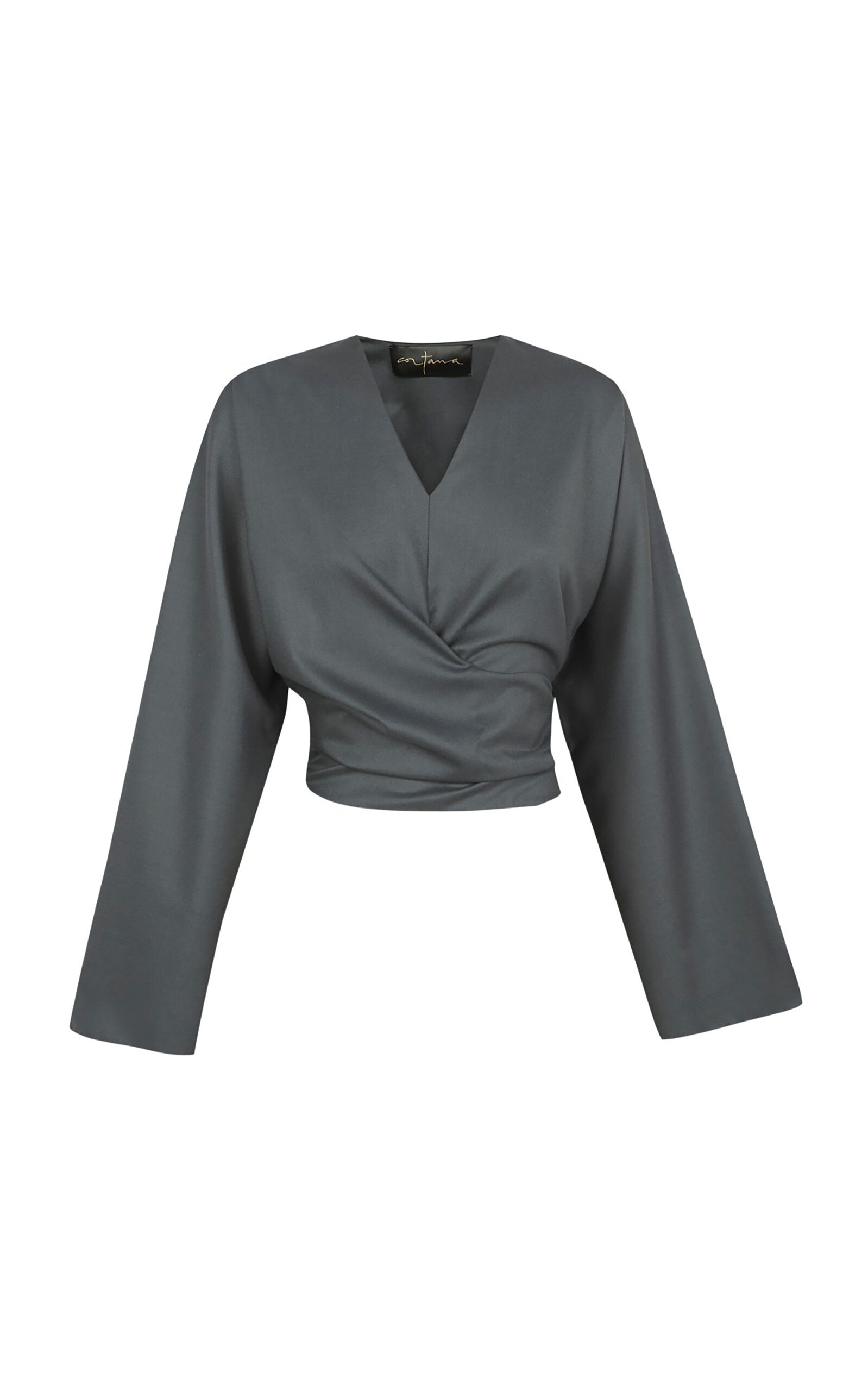 Cortana - Ahora Wool Top - Navy - FR 40 - Moda Operandi