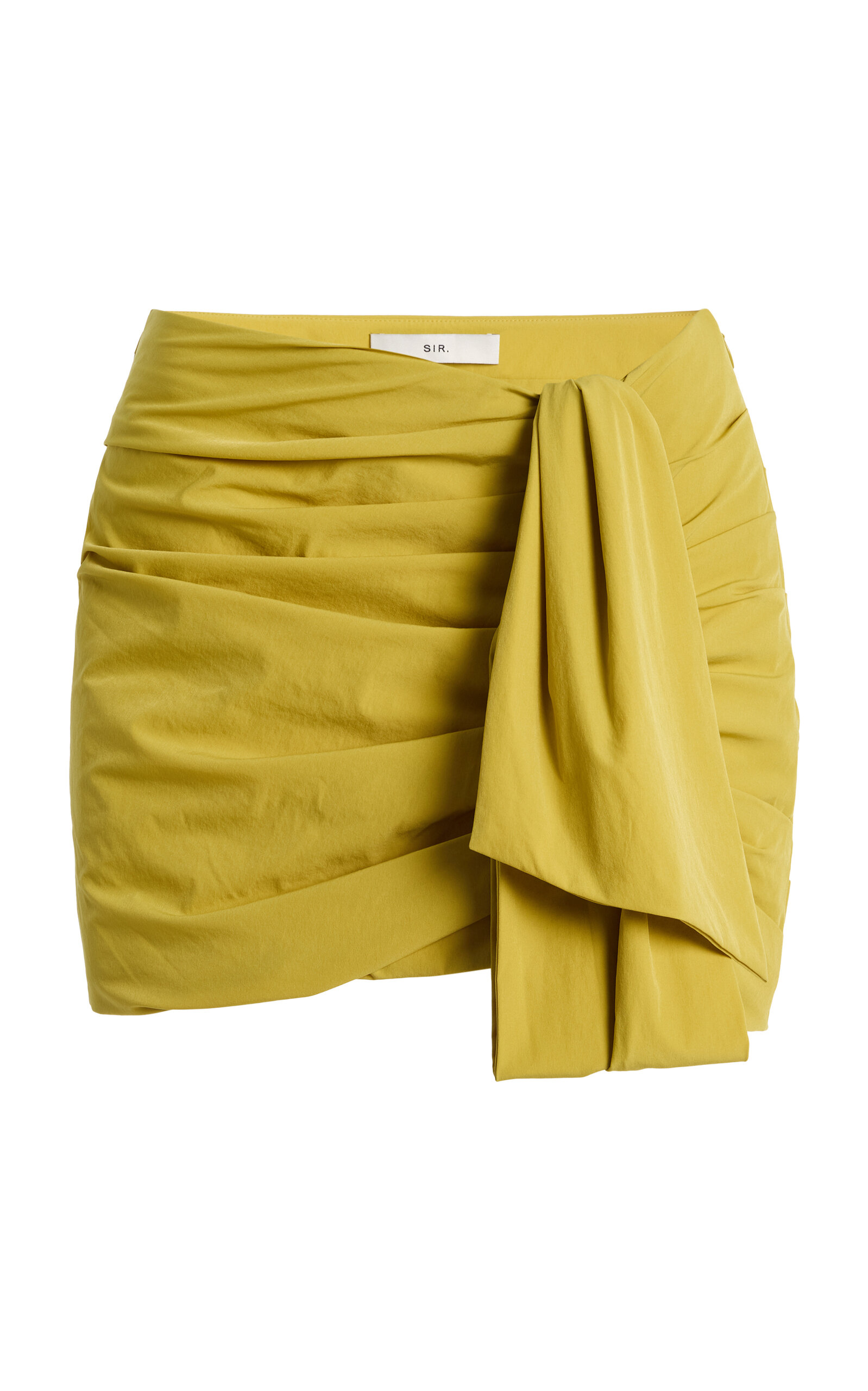 SIR. Arla Gathered Crepe Mini Skirt - Moda Operandi