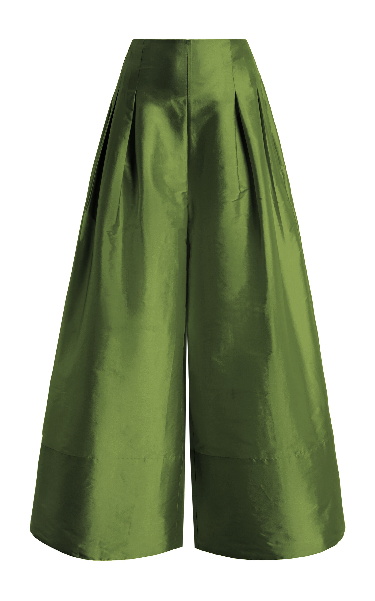 Chan Luu Techno Taffeta Ultra Wide Leg Trousers - Moda Operandi