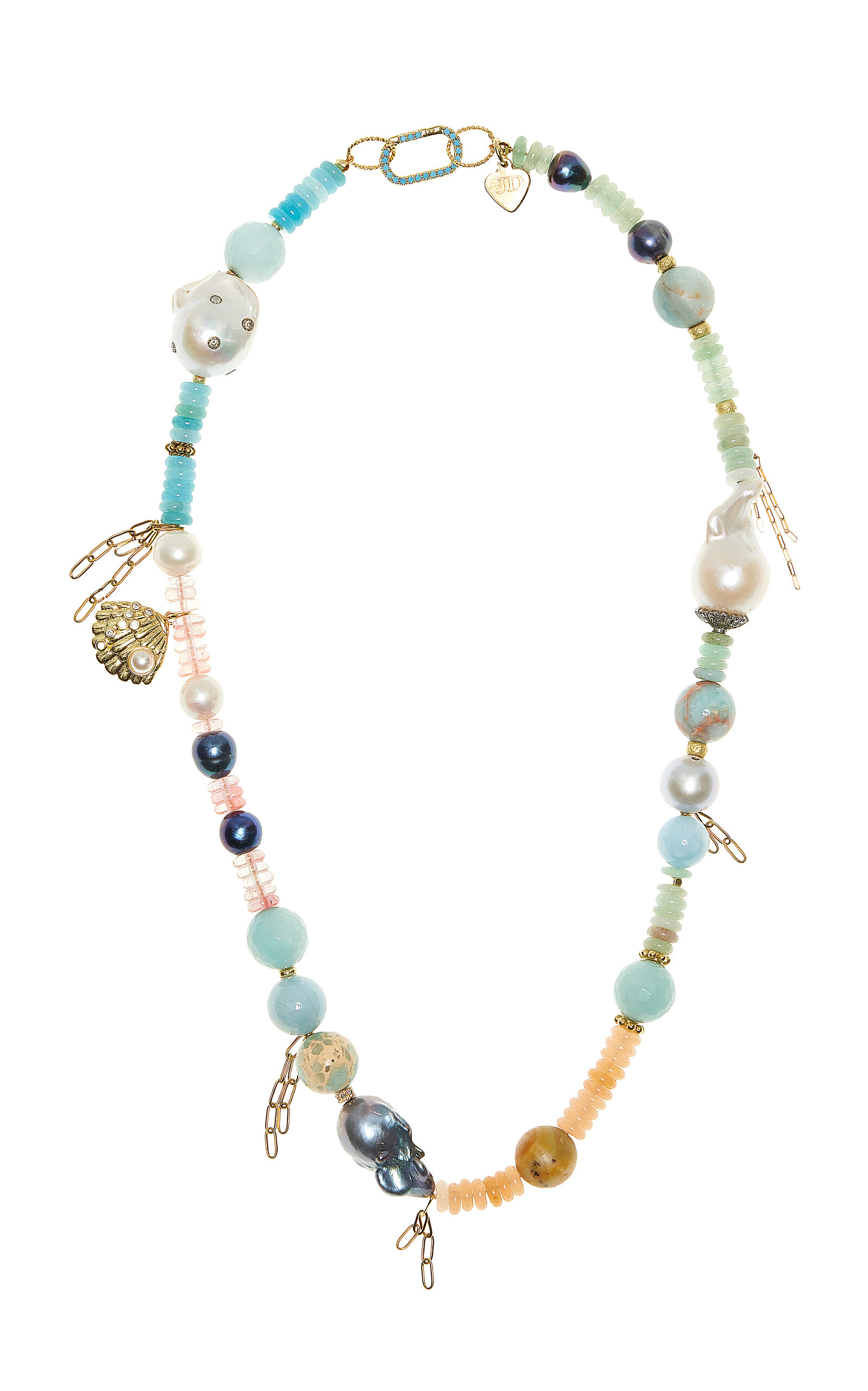 Joie DiGiovanni - Tropical Beach Multi-Stone Necklace - Multi - OS - Moda Operandi - Gifts For Her
