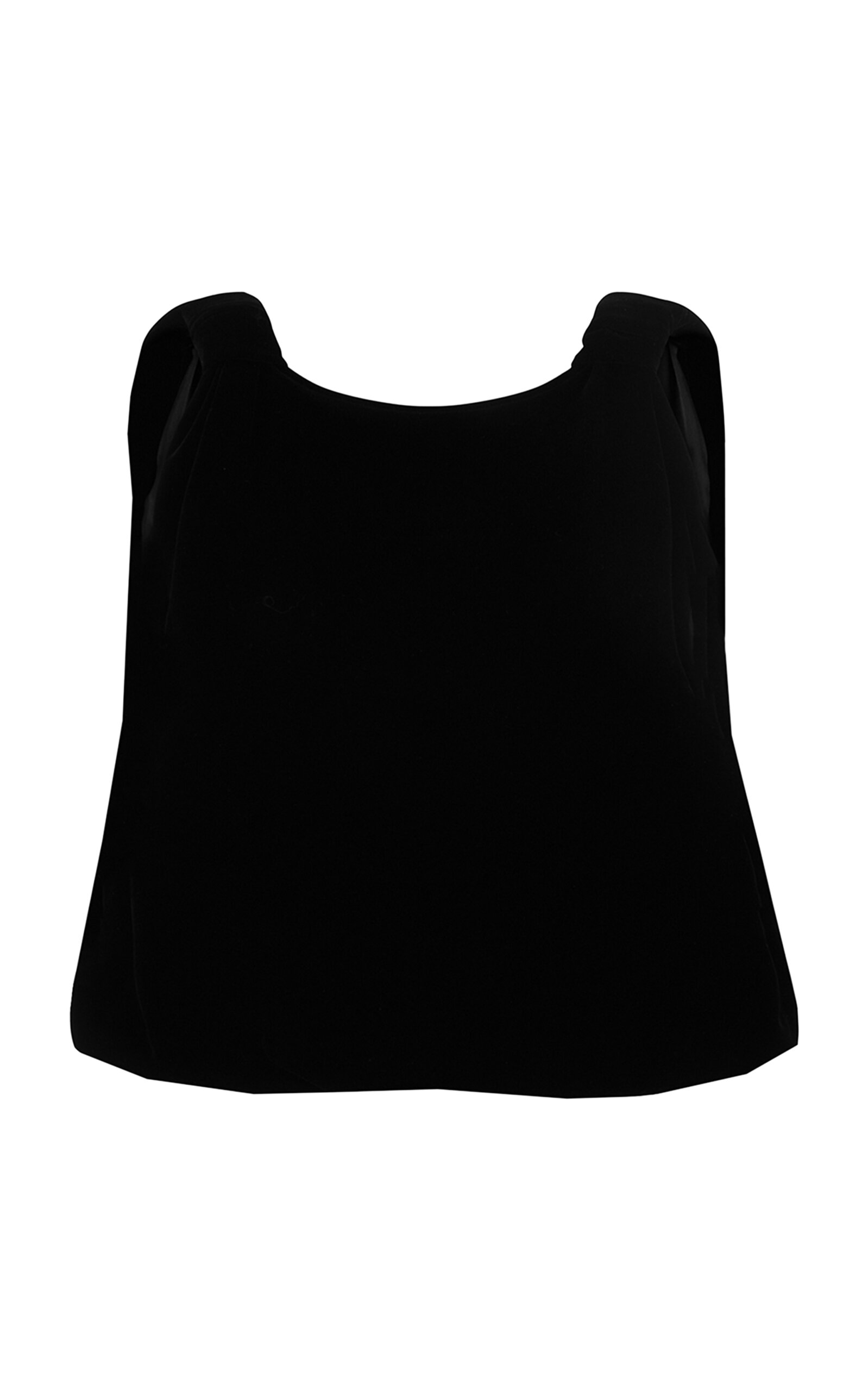 Harris Tapper Exclusive Knot Velvet Top - Moda Operandi